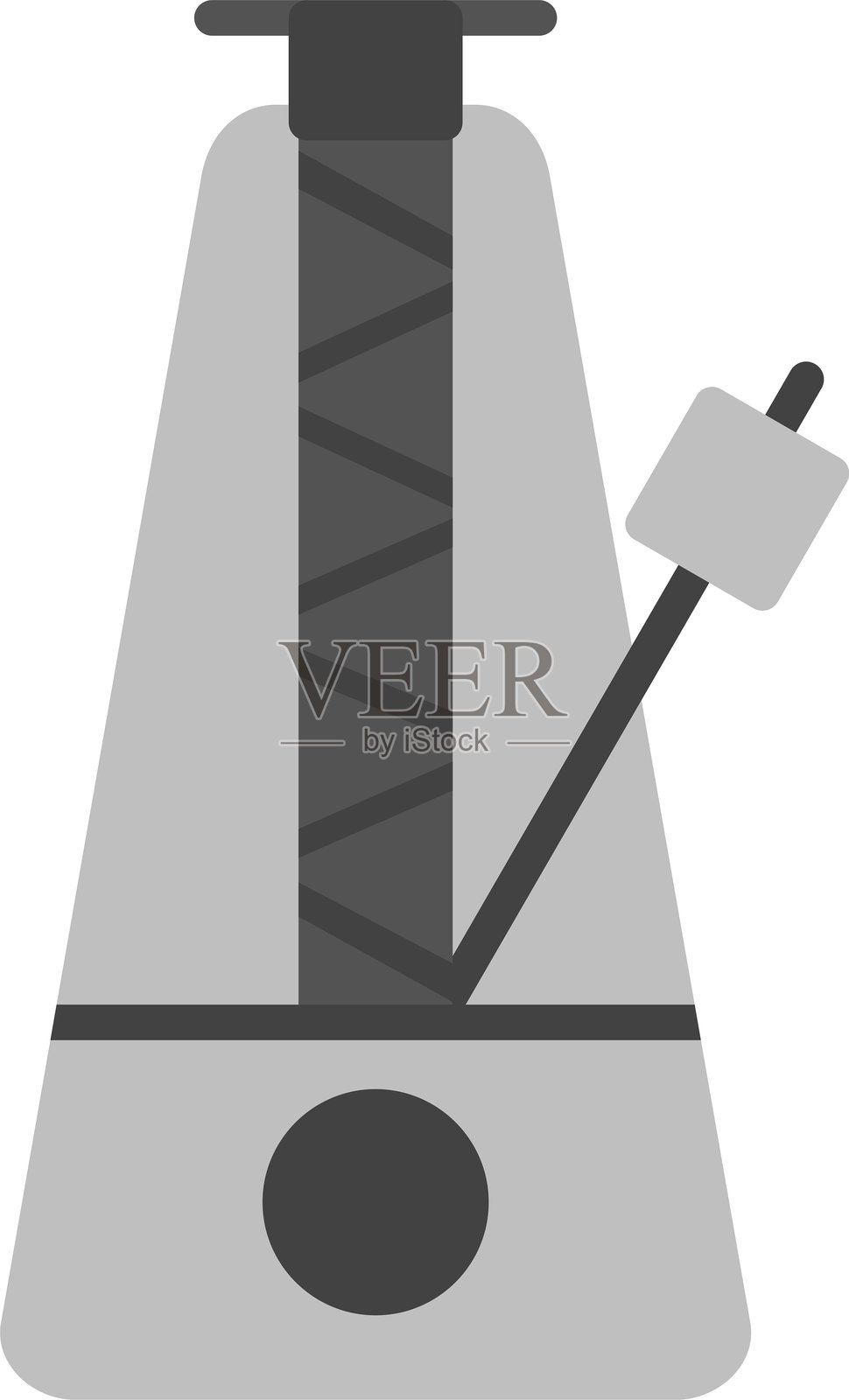 节拍器新图标设计创意插画图片素材