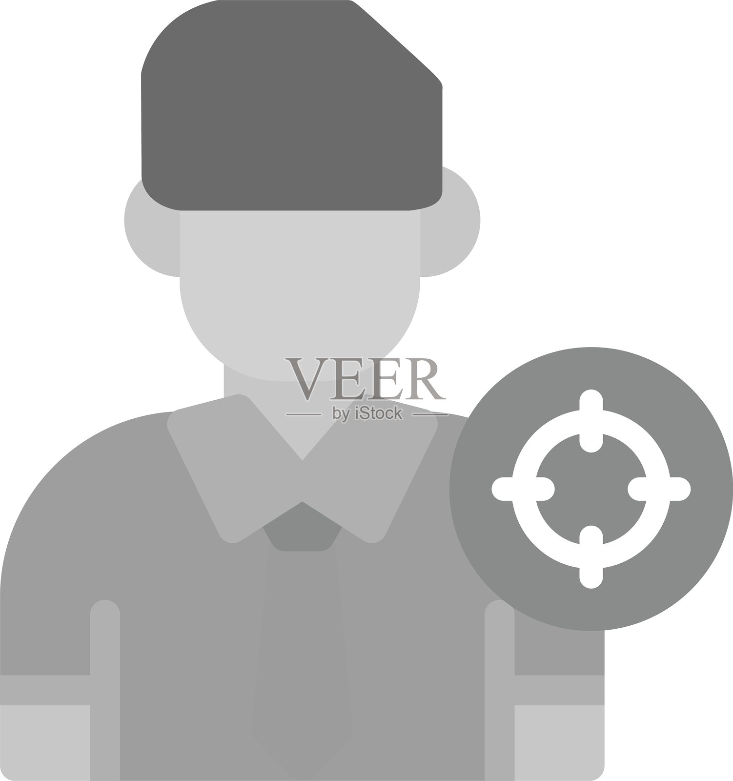 目标 思考 新 图标 设计 创意插画图片素材