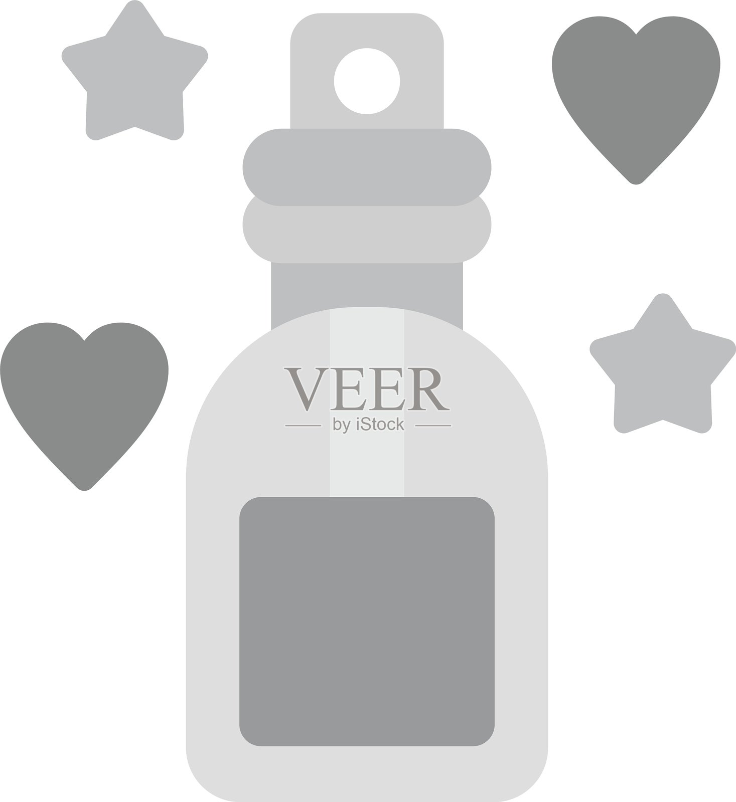 爱情药水新图标设计创意插画图片素材