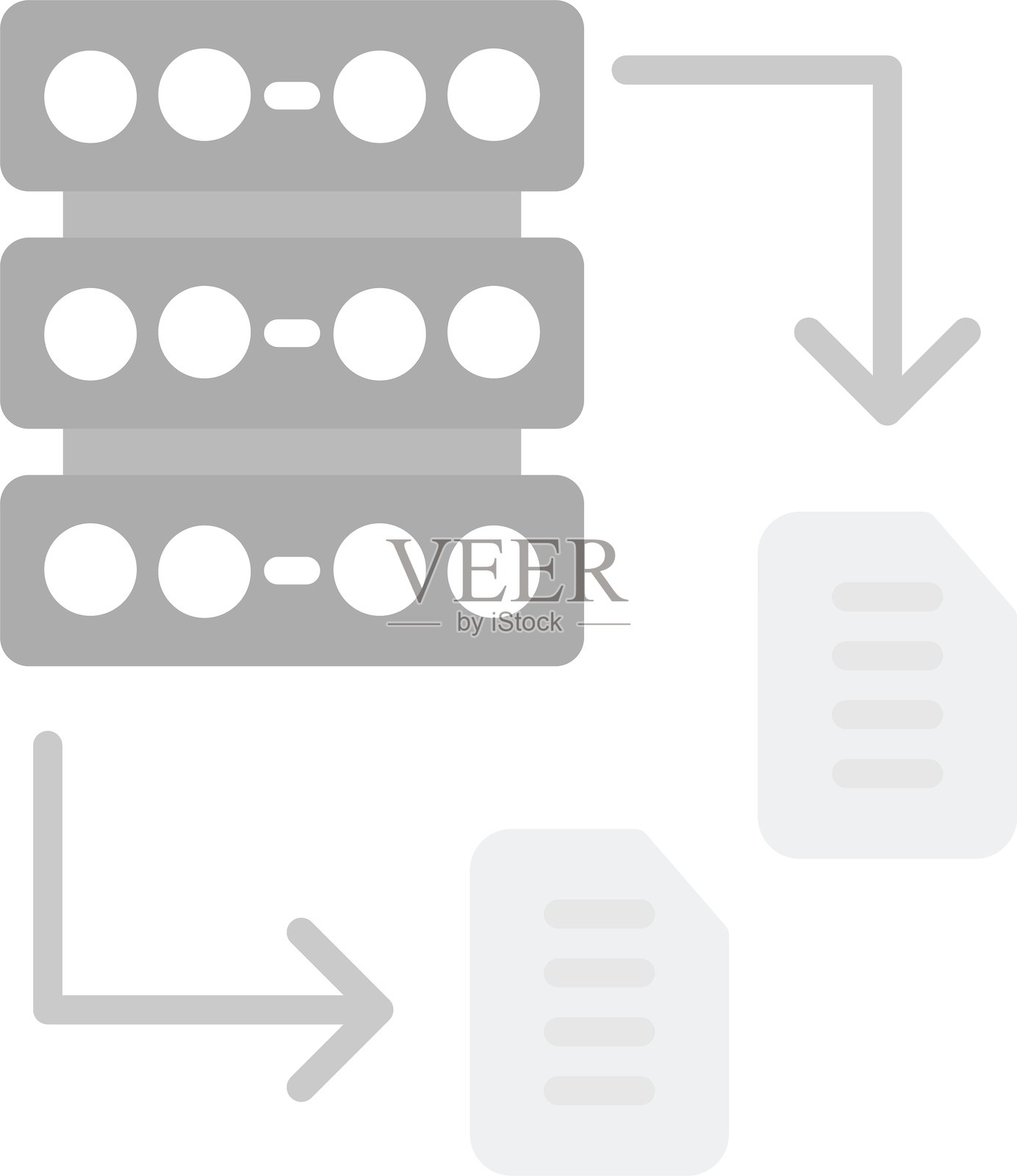 数据交易新图标设计创意插画图片素材
