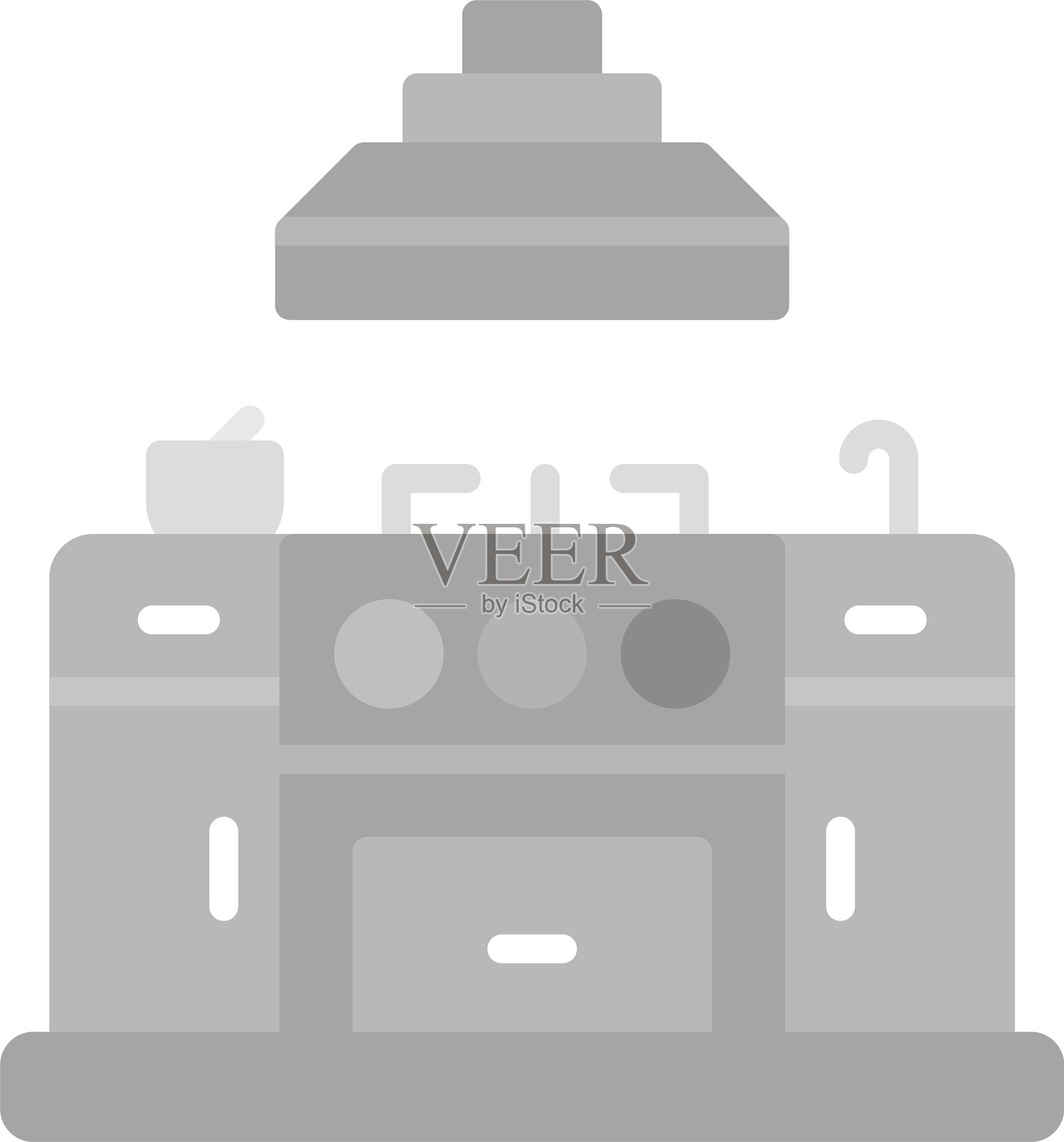 厨房新图标设计创意插画图片素材