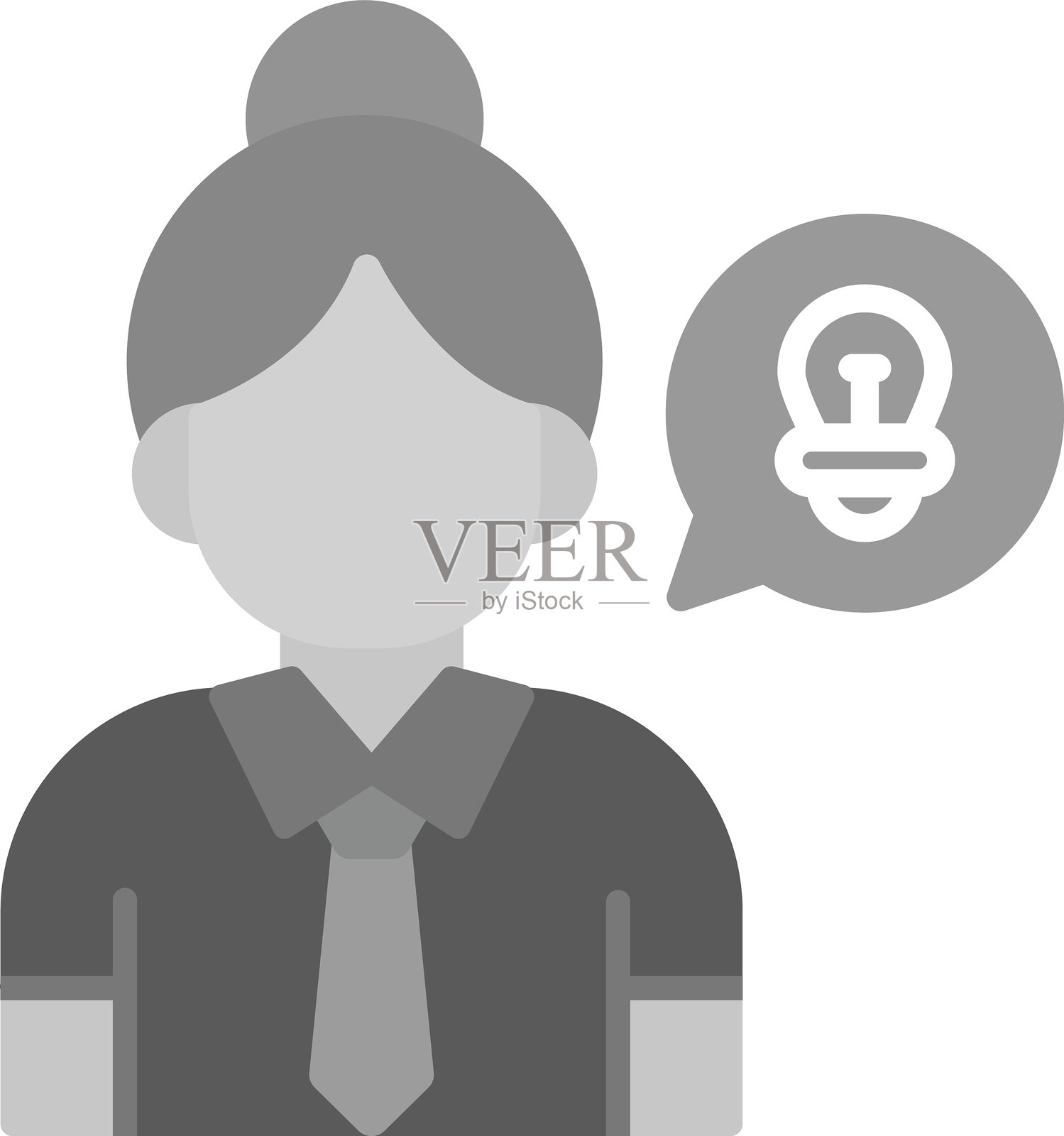 灵感创意新图标设计插画图片素材