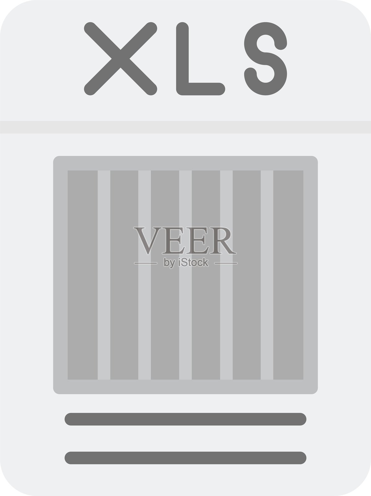 XLS 新图标设计创意插画图片素材