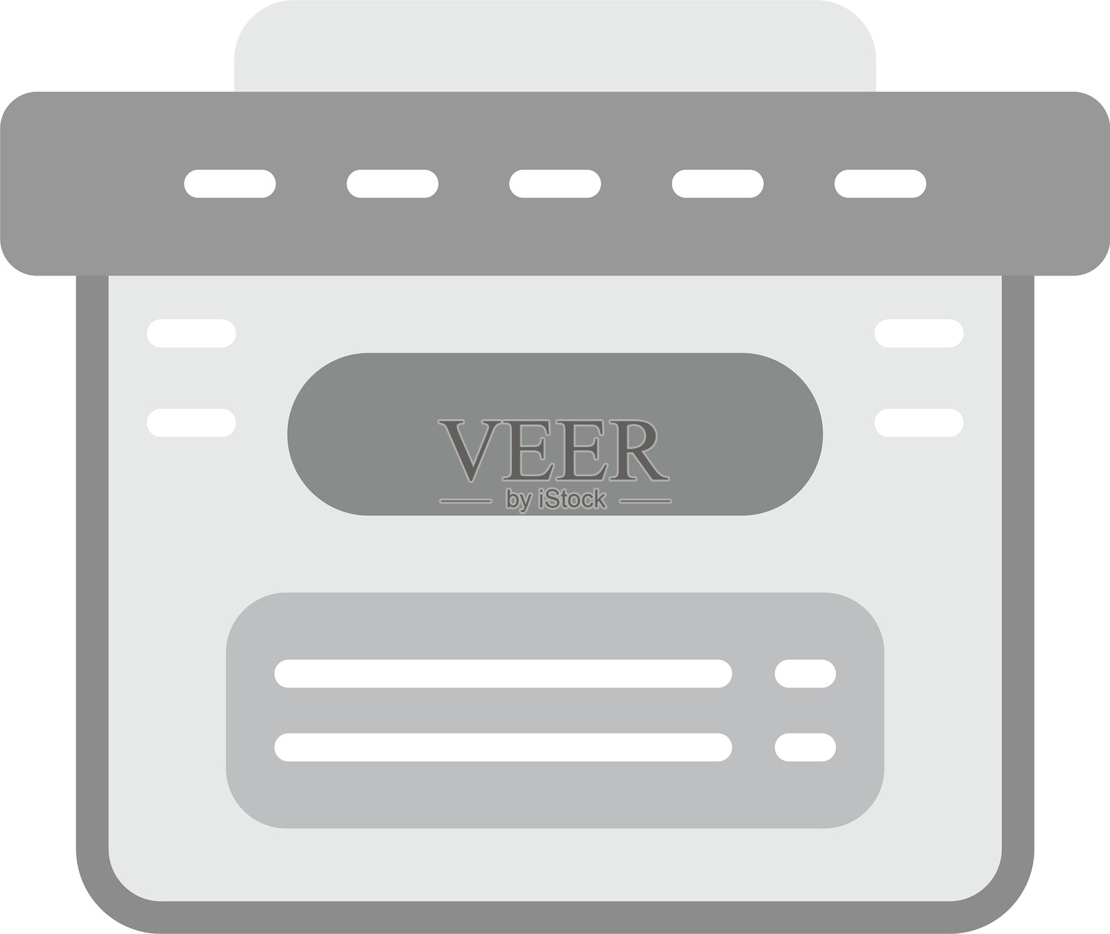 证据新图标设计创意插画图片素材