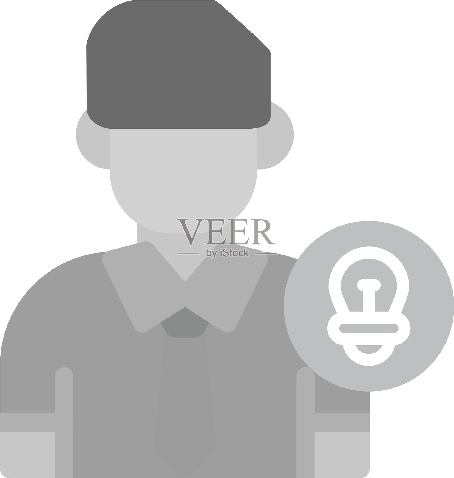 寻找解决方案 新图标设计 创意插画图片素材