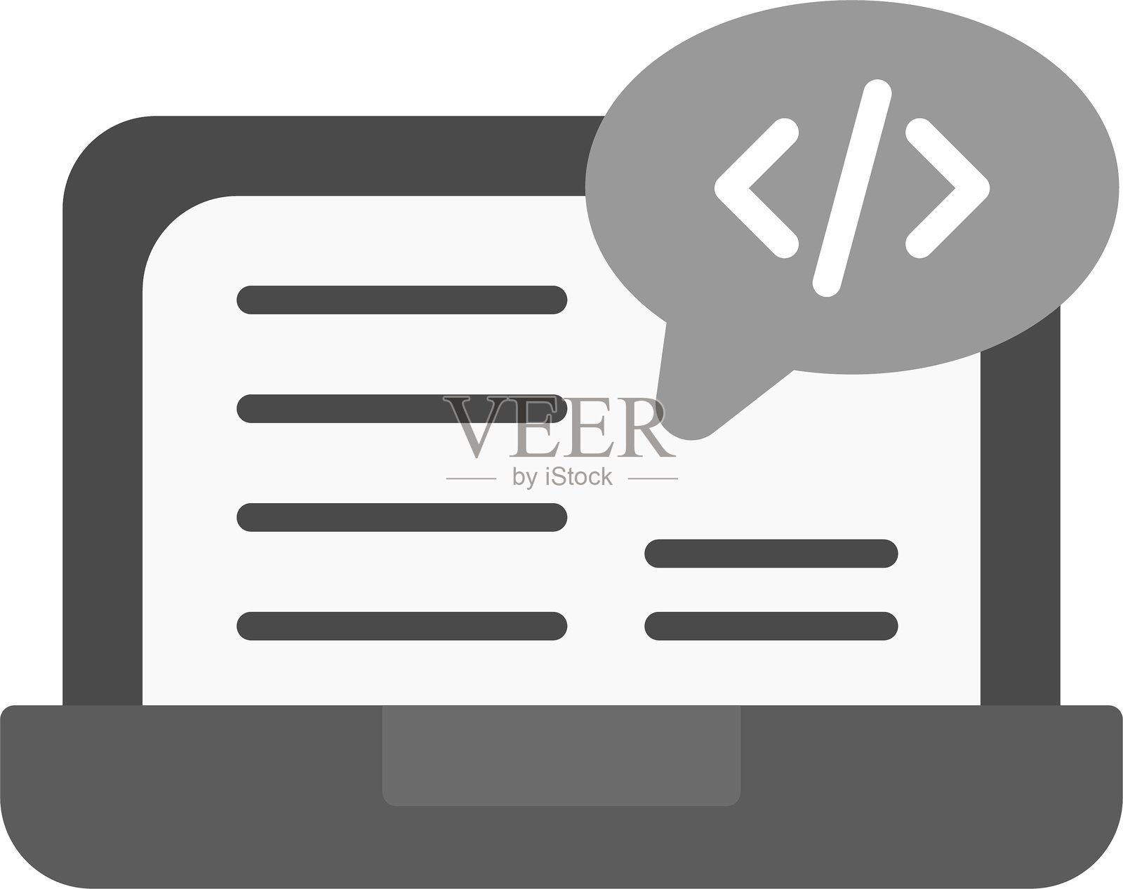 编码新图标设计创意插画图片素材