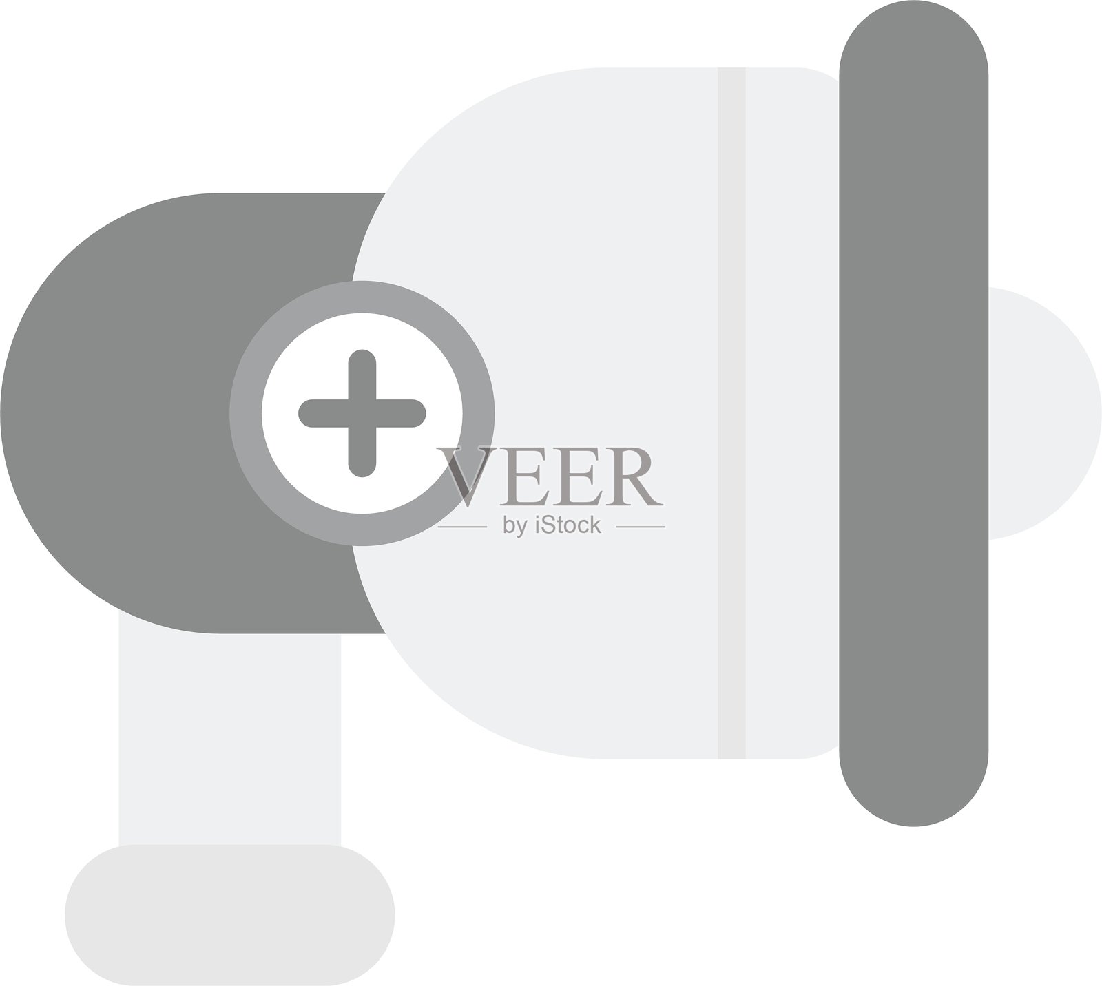 扩音器新图标设计创意插画图片素材