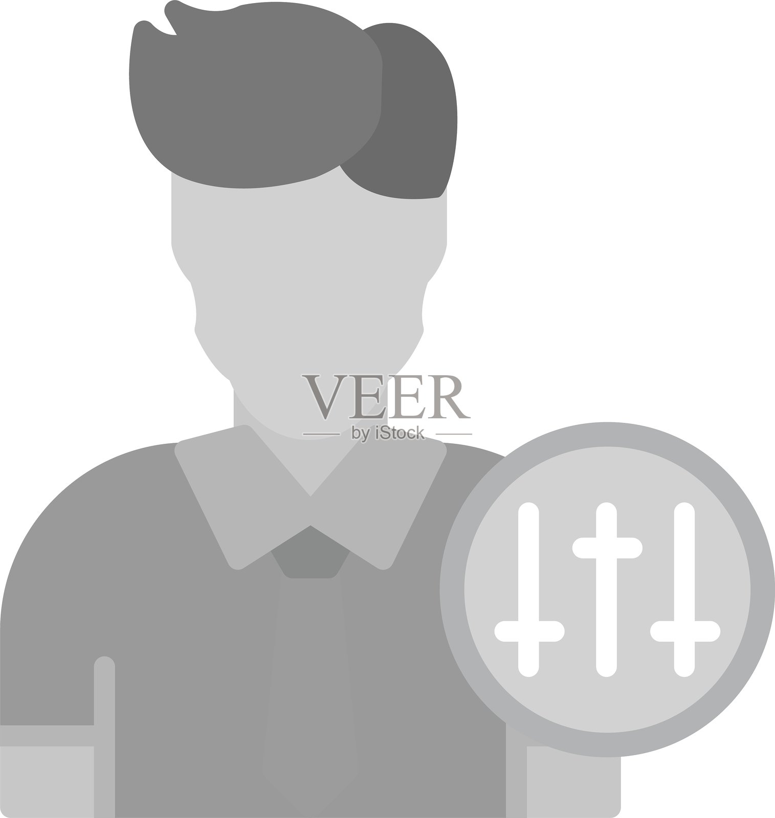 自控力新图标设计创意插画图片素材