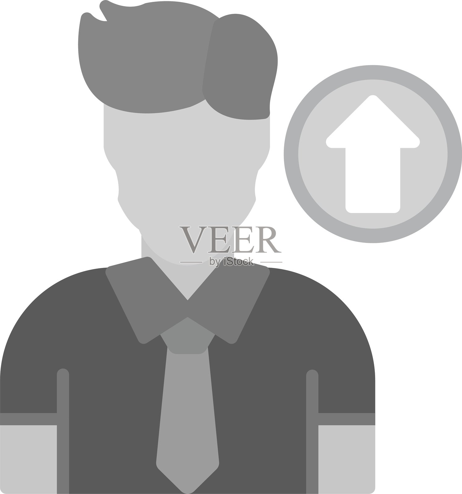 成长型思维新图标设计创意插画图片素材