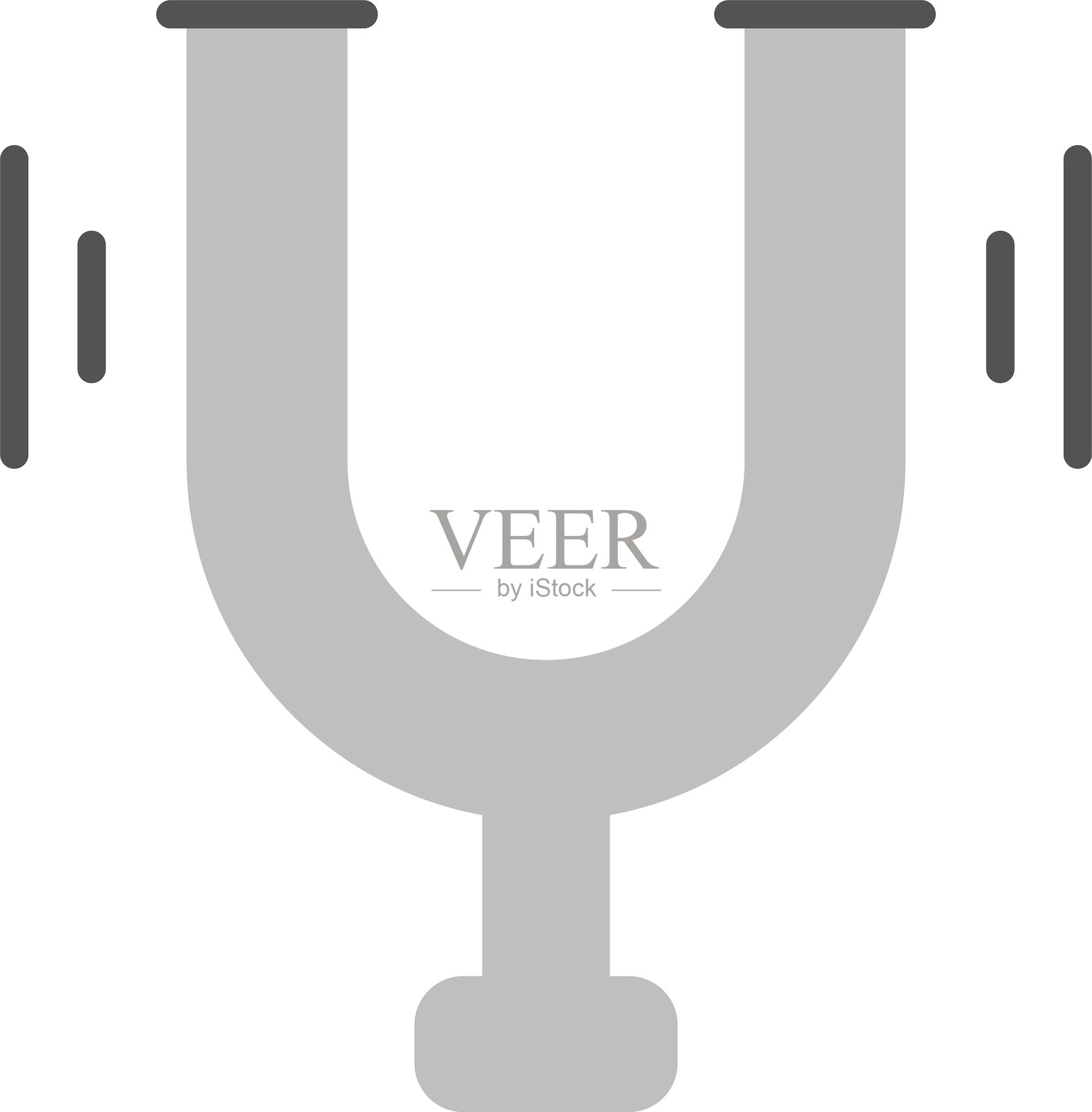 音叉新图标设计创意插画图片素材