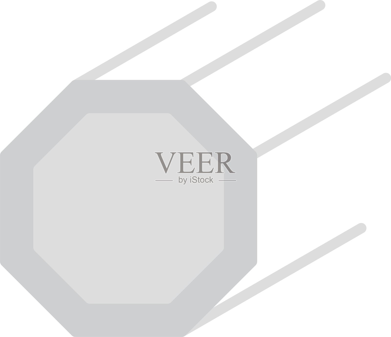 钢铁新图标设计创意插画图片素材