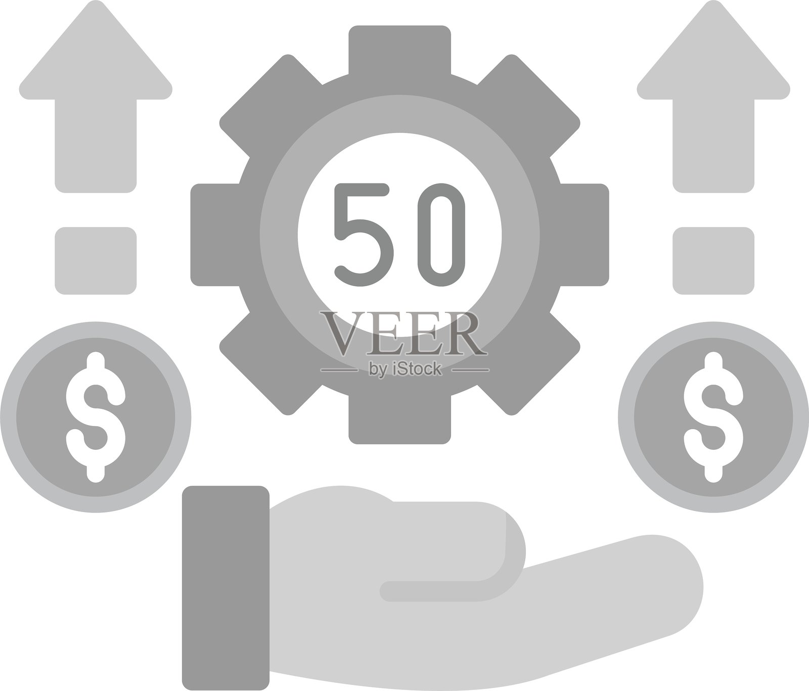 投资新图标创意设计插画图片素材