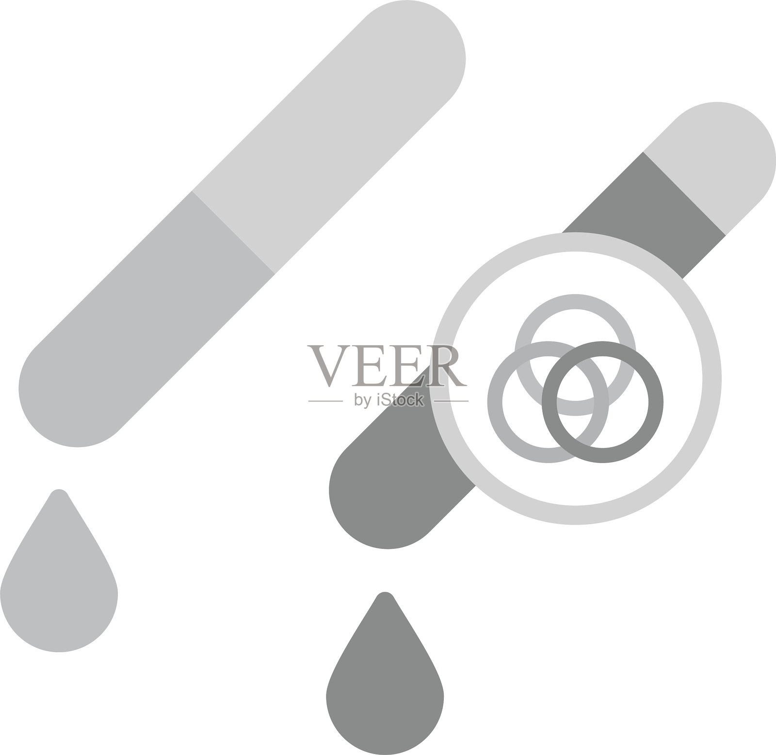 墨水新图标创意设计插画图片素材