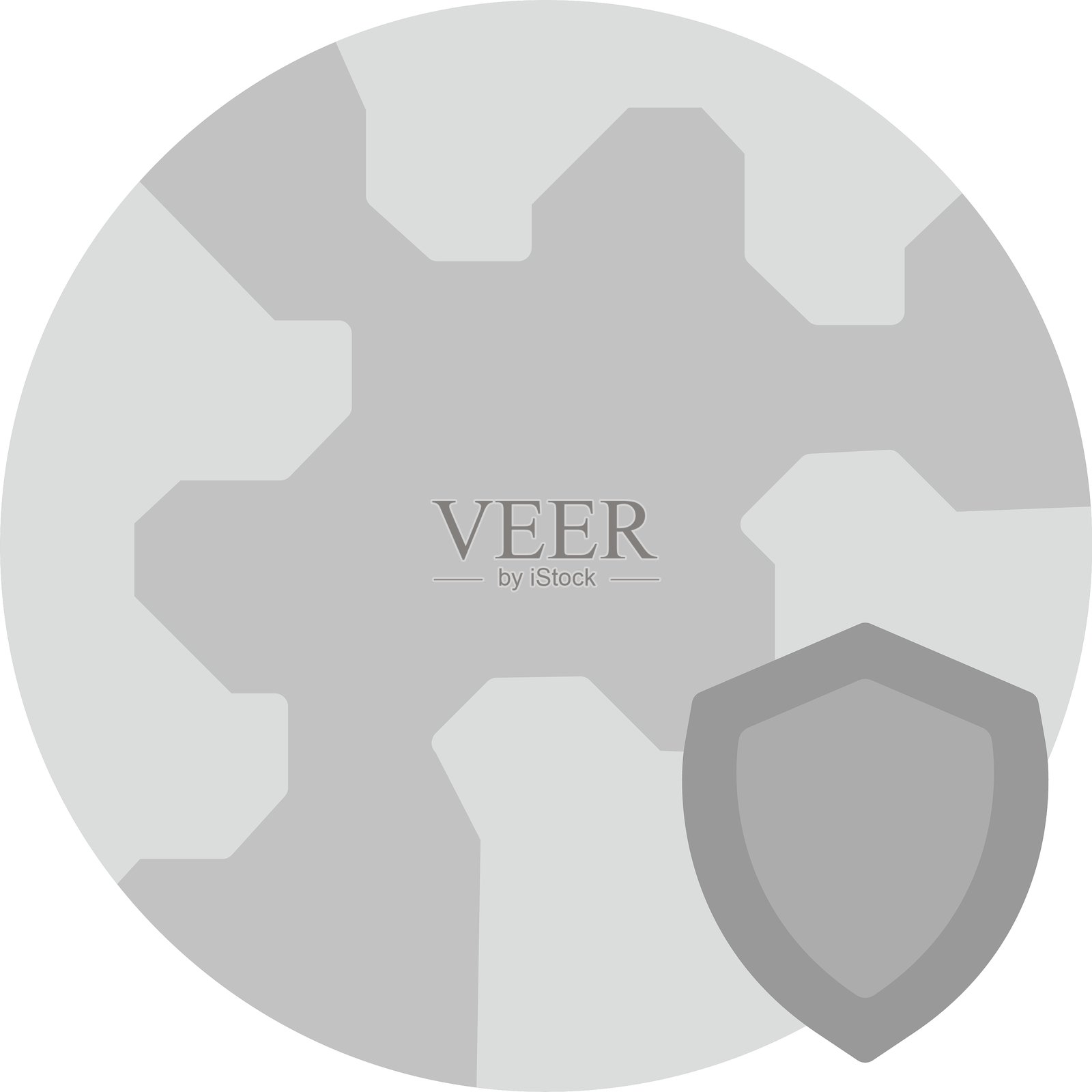 全球安全新图标设计创意插画图片素材