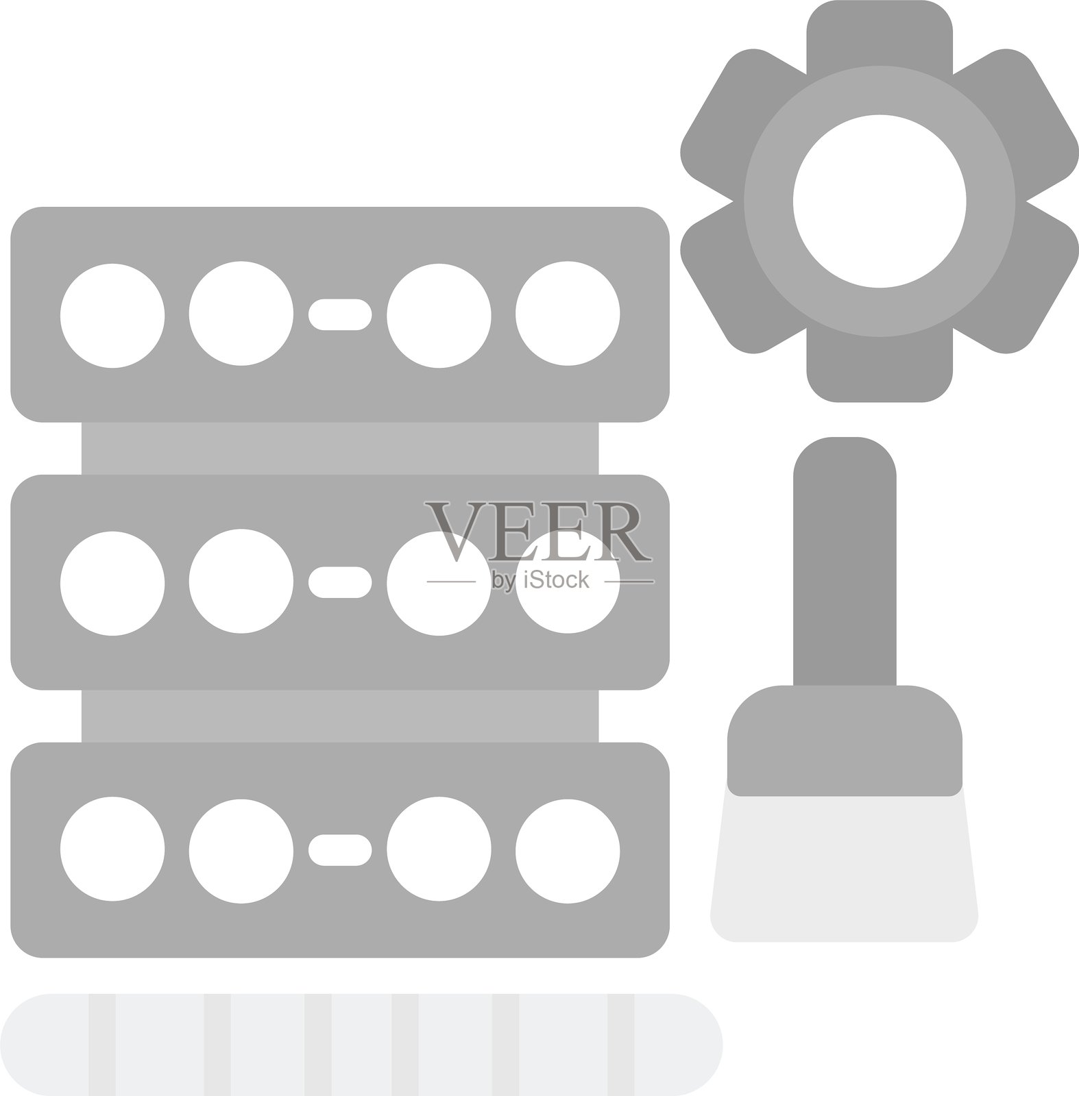 数据清理 新图标设计 创意插画图片素材