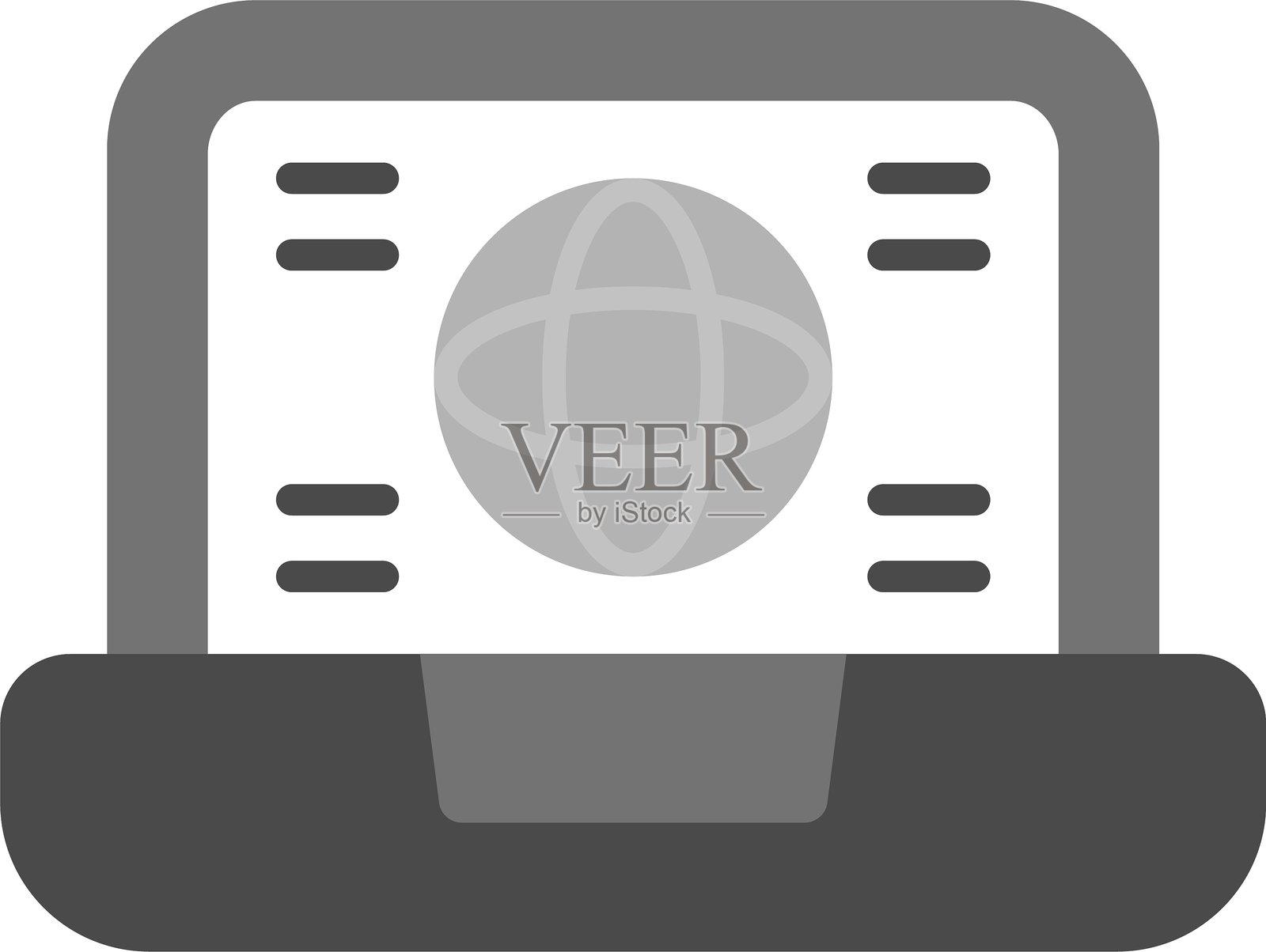 Browser New Icon Design Creative插画图片素材