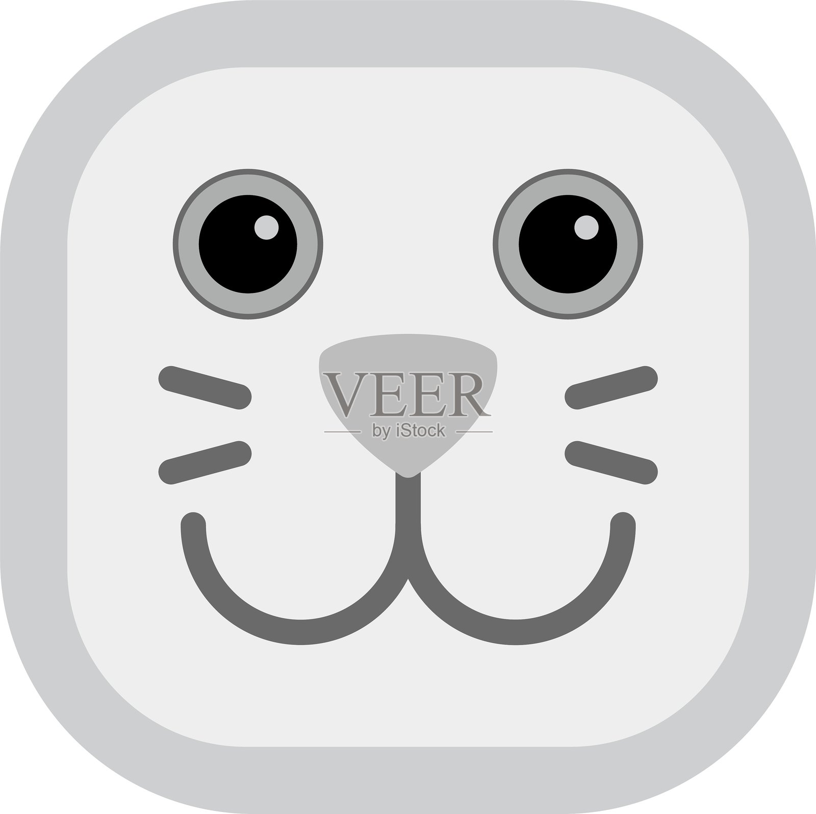 微笑新图标设计创意插画图片素材