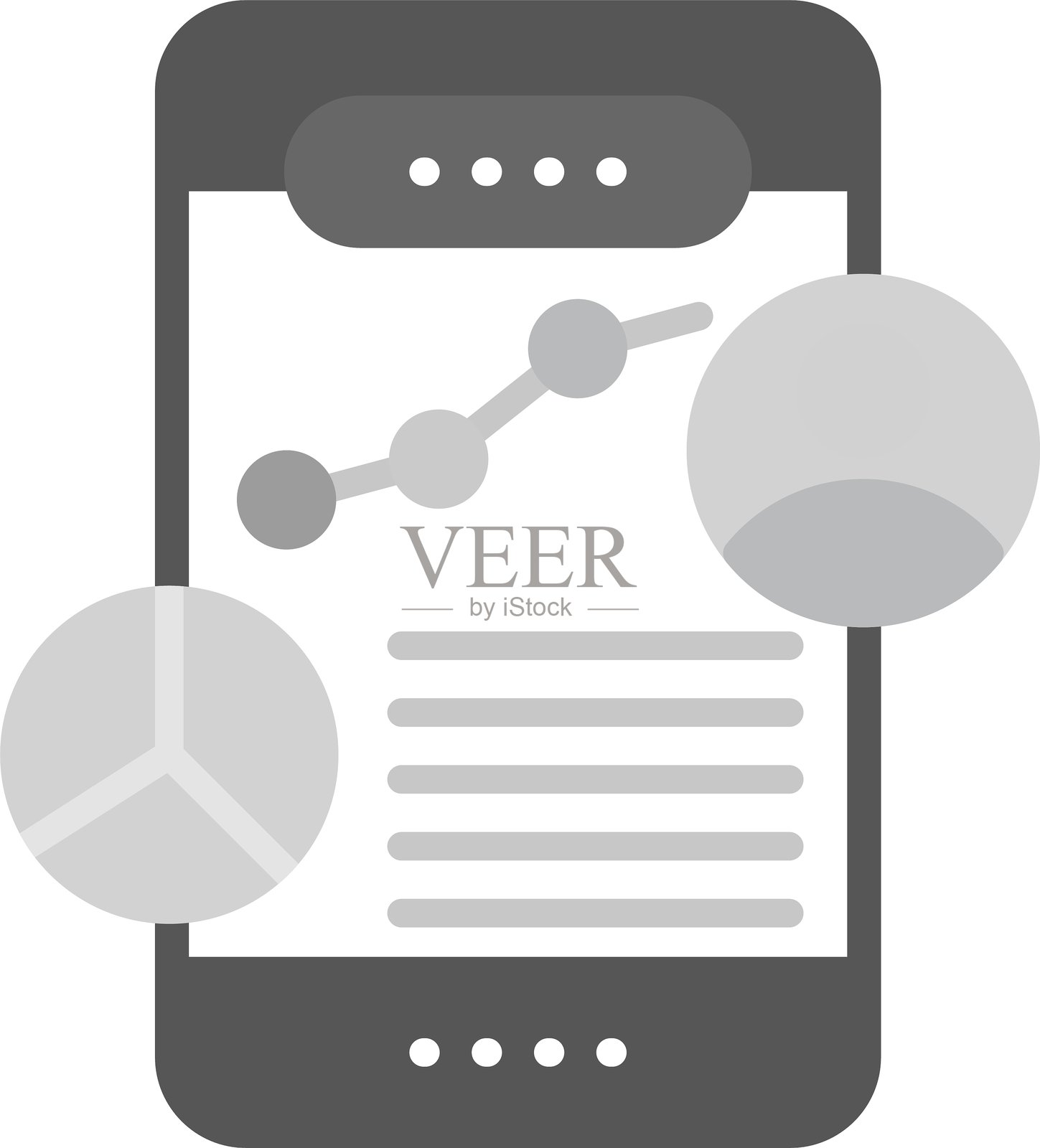 账户统计新图标设计创意插画图片素材