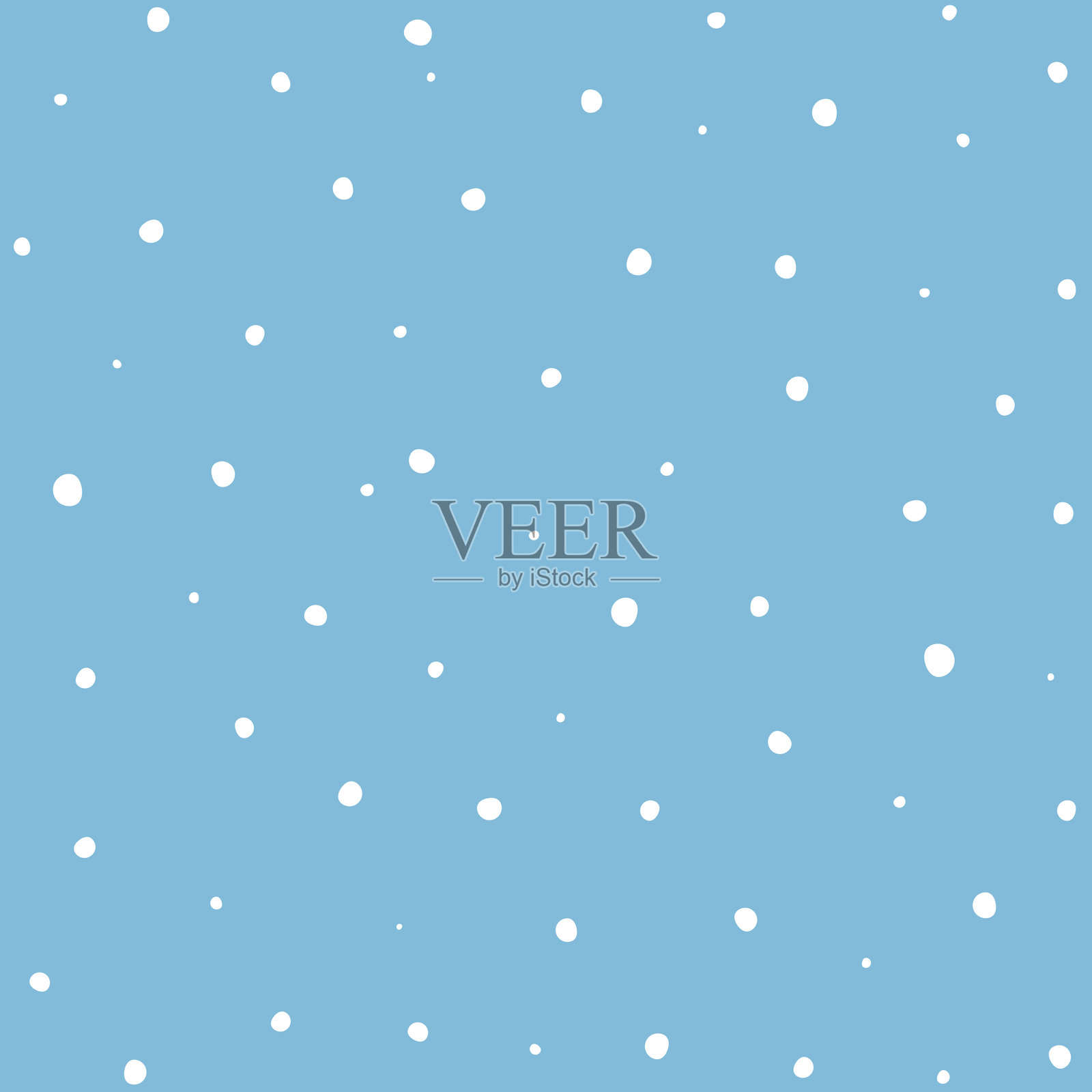 下雪卡片，背景。矢量图插画图片素材