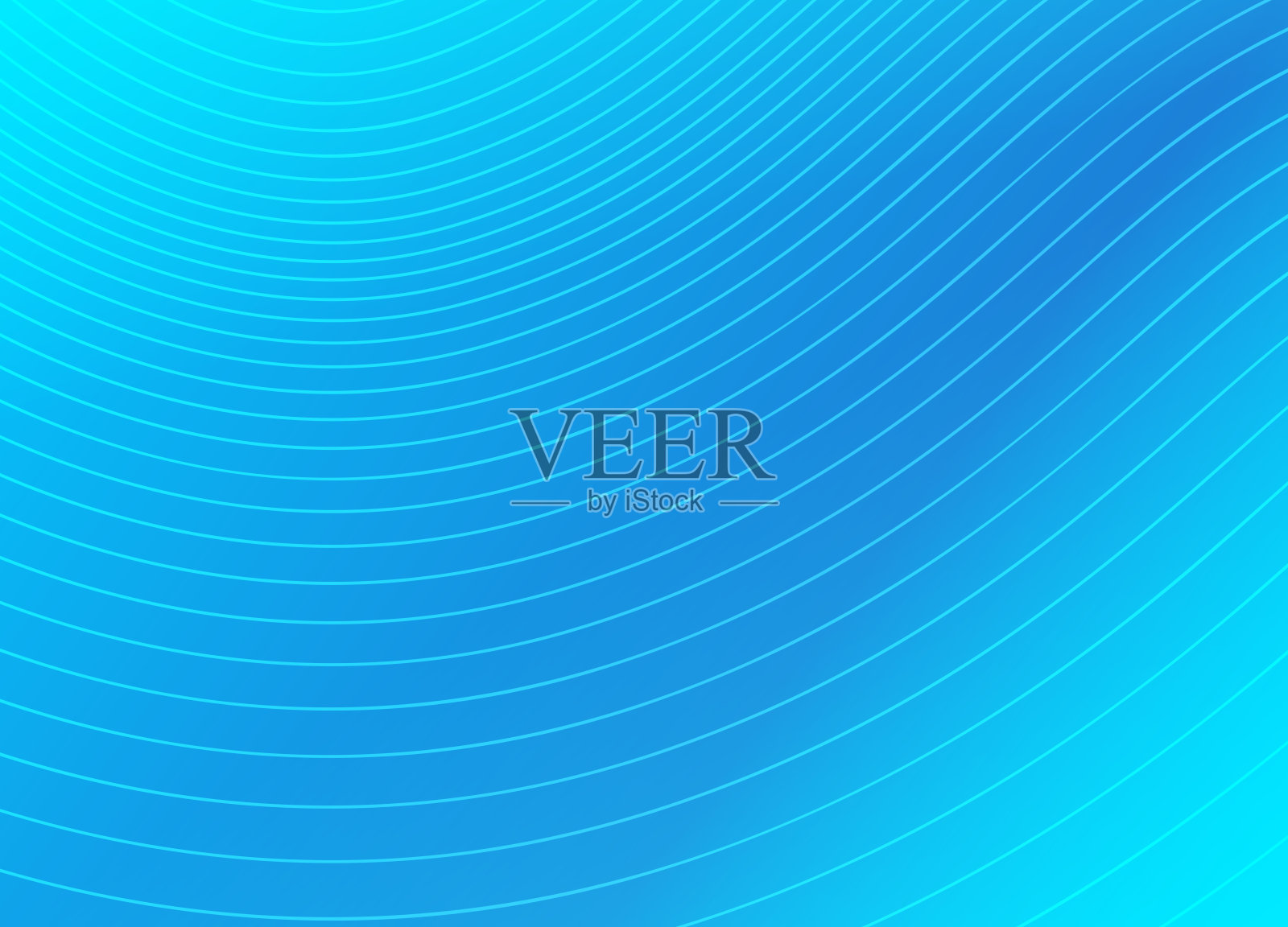 光滑线条地形纹理蓝色水混合背景插画图片素材