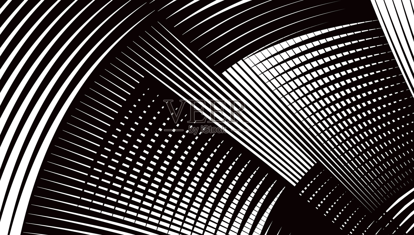 条纹抽象背景，带有多个矩形图层插画图片素材