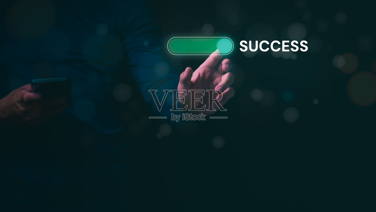 成功的道路由远见和创意驱动。职业成功，商界人士展示他们精心规划和系统安排的成功选择。照片摄影图片