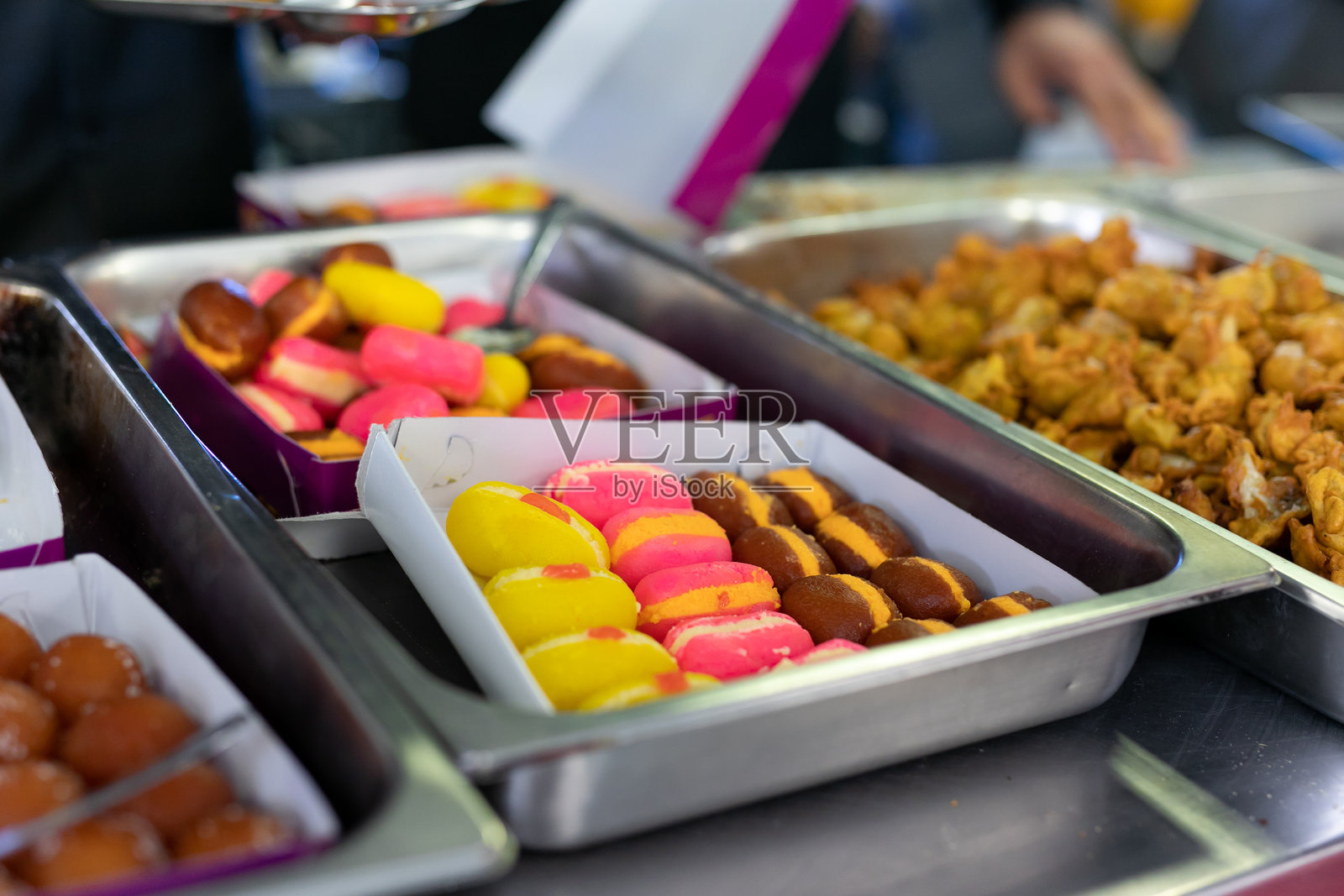 印度传统甜点特写照片摄影图片