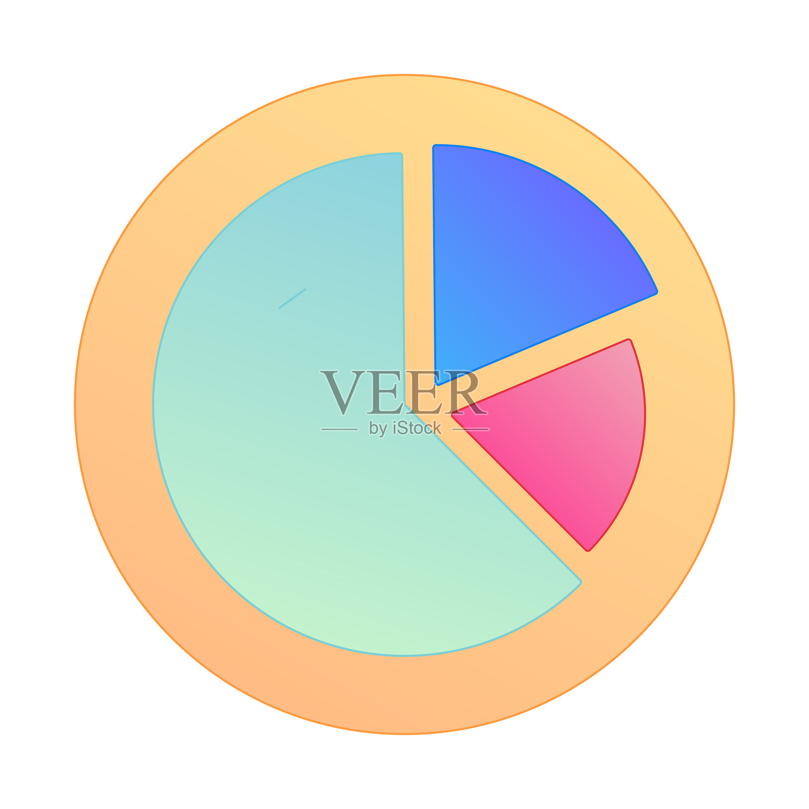 现代商务会议合作战略规划渐变扁平化矢量插画公司管理资产插画图片素材