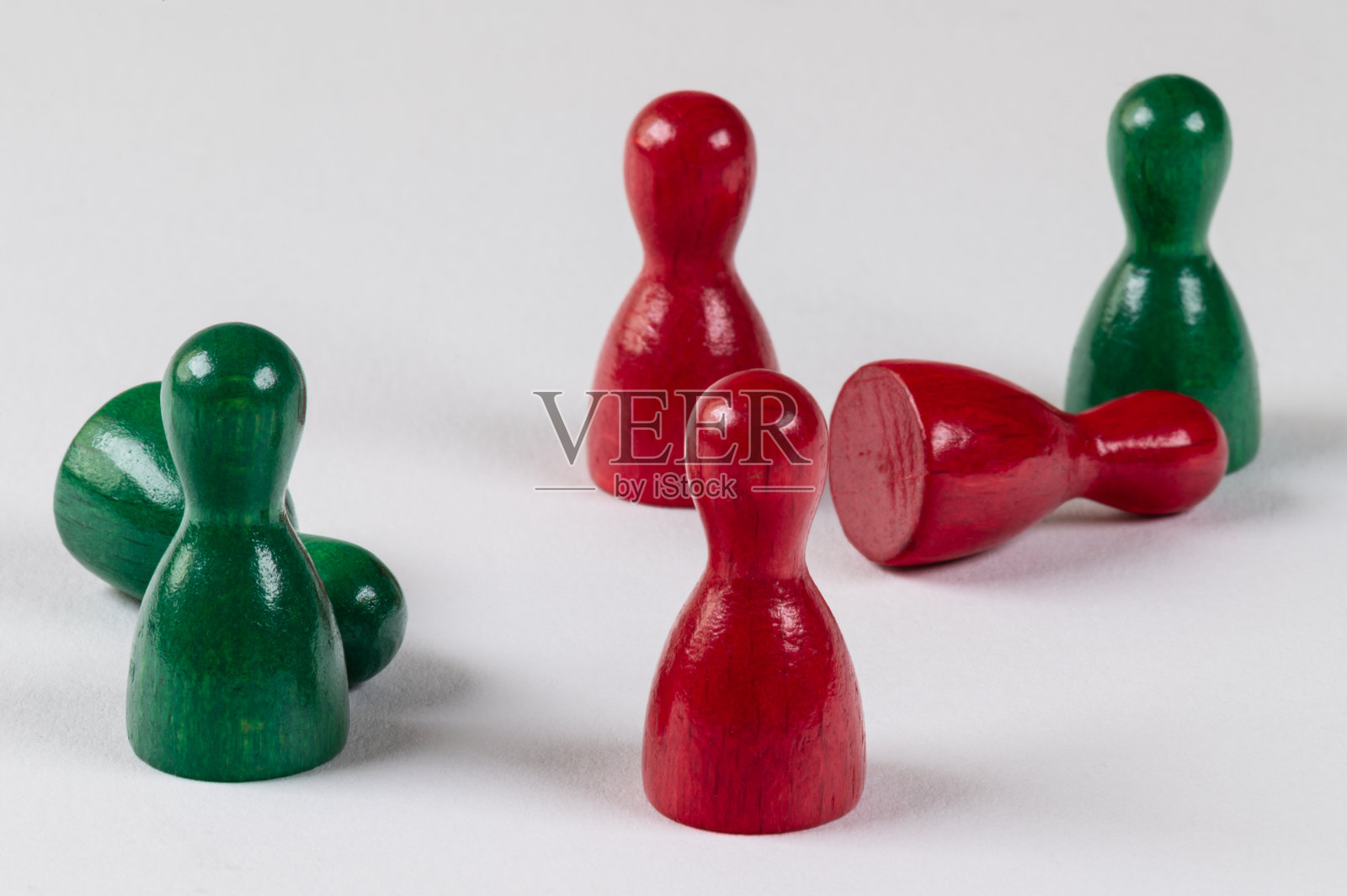 六个游戏棋子照片摄影图片