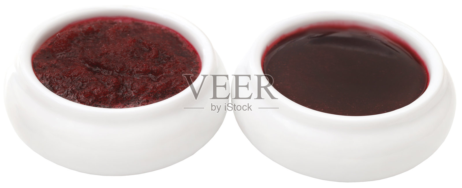 红甜菜提取物和酱照片摄影图片