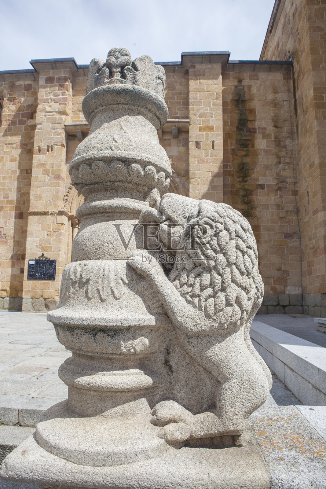 西班牙阿维拉圣佩德罗教堂照片摄影图片