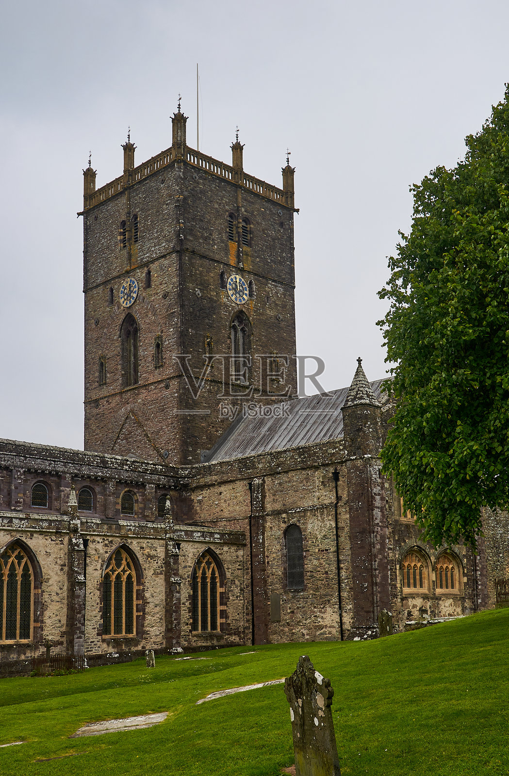 英国威尔士彭布罗克郡圣大卫主教座堂照片摄影图片