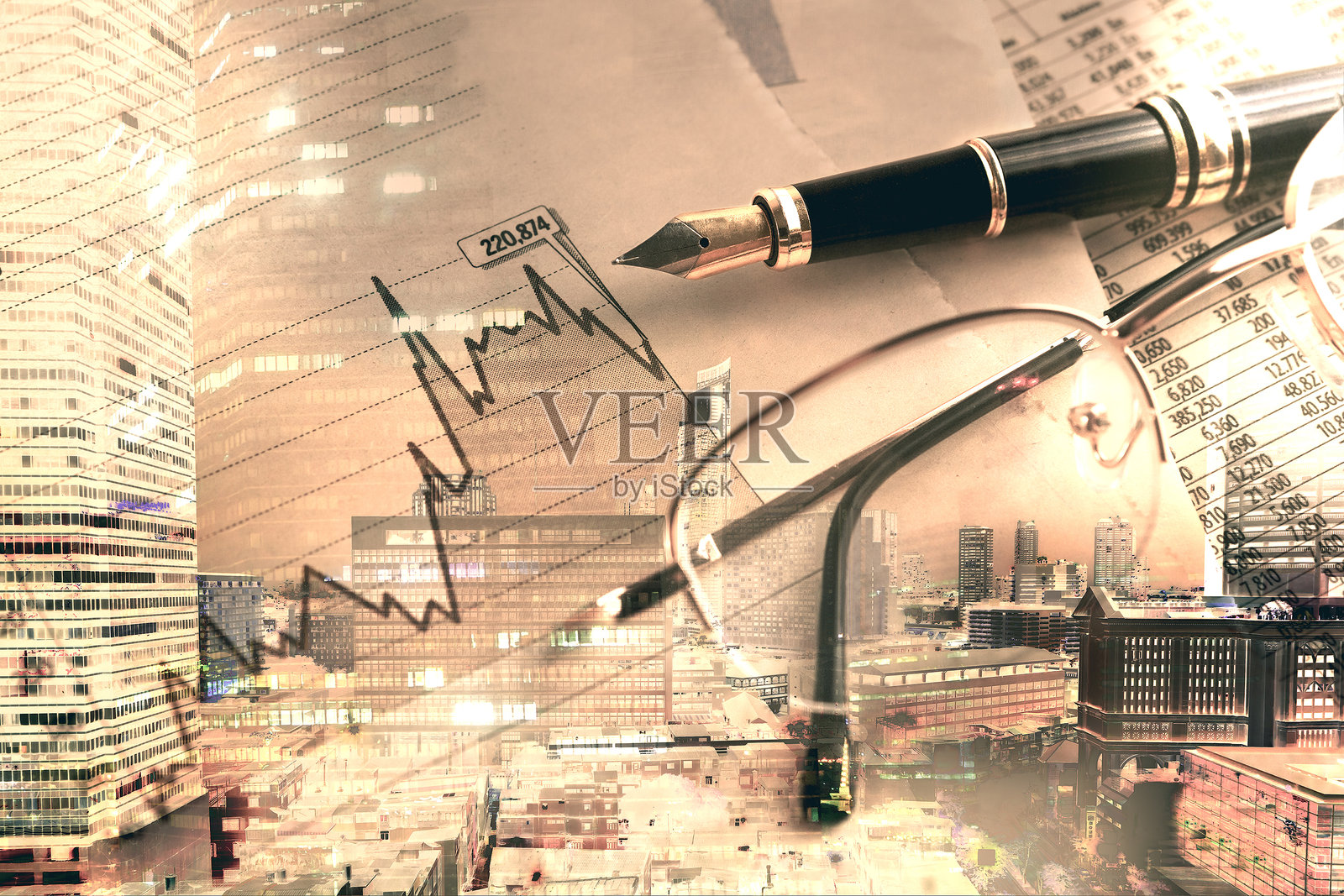 金融和银行业背景照片摄影图片