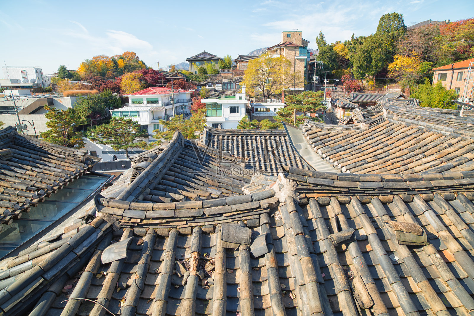 首尔嘉会洞的十一月照片摄影图片