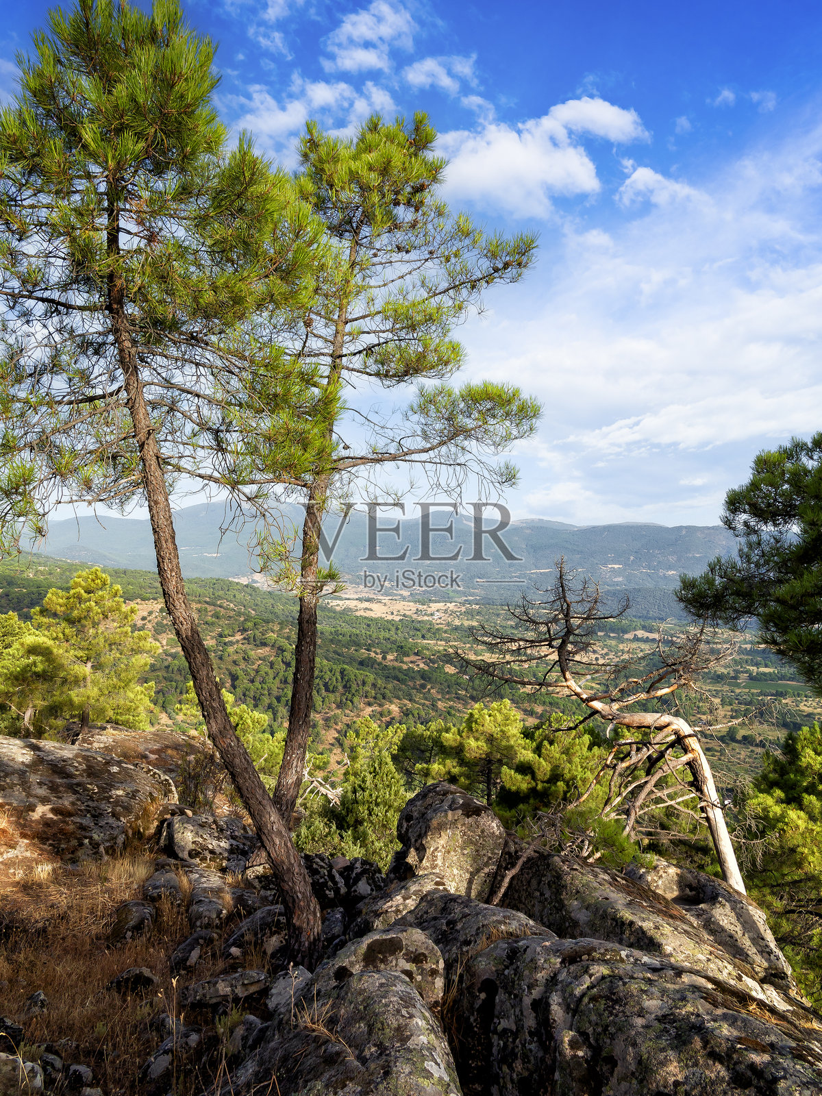 皮基洛看到的格雷多斯山脉照片摄影图片