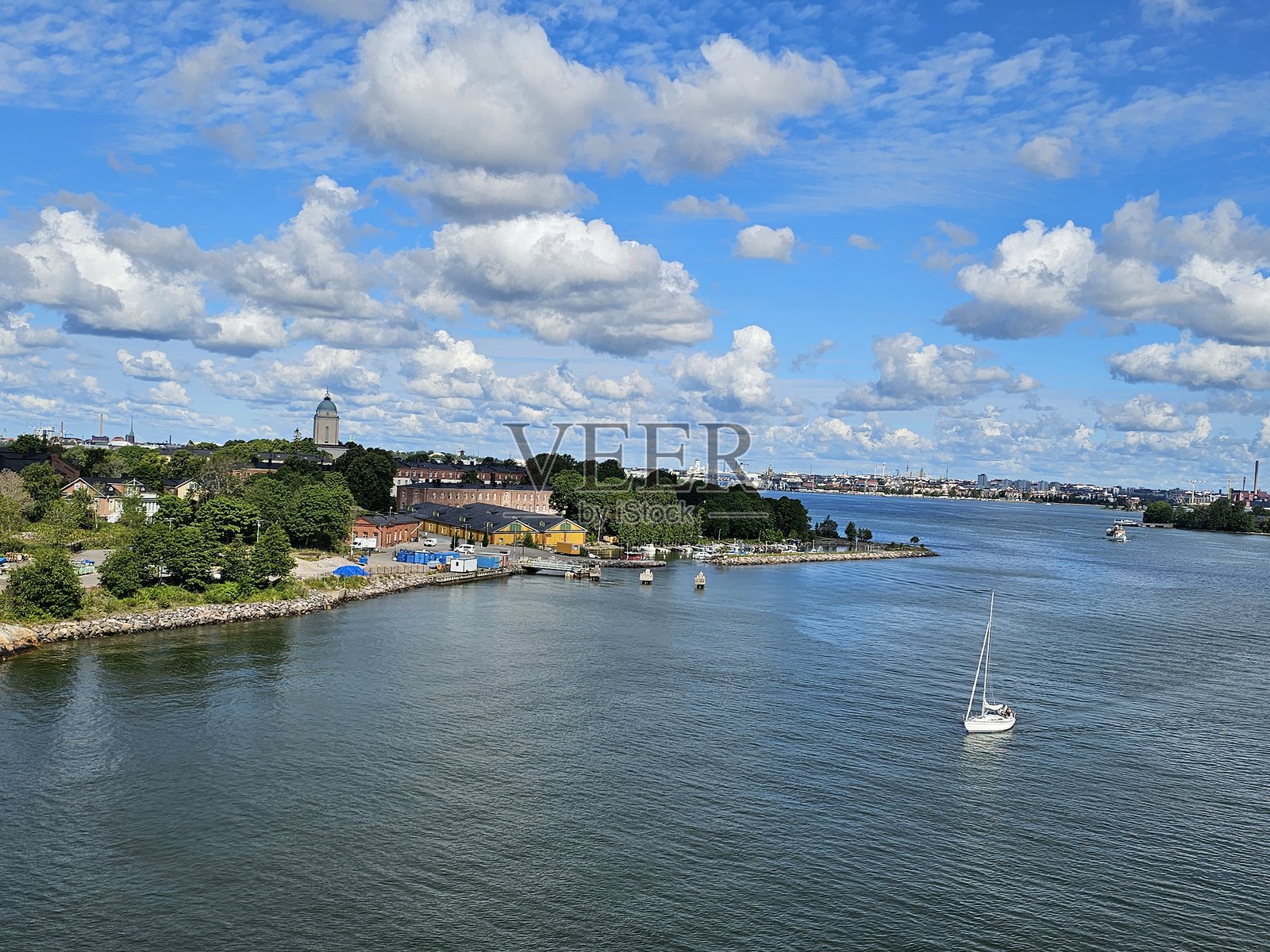 芬兰苏奥梅林纳海上要塞照片摄影图片