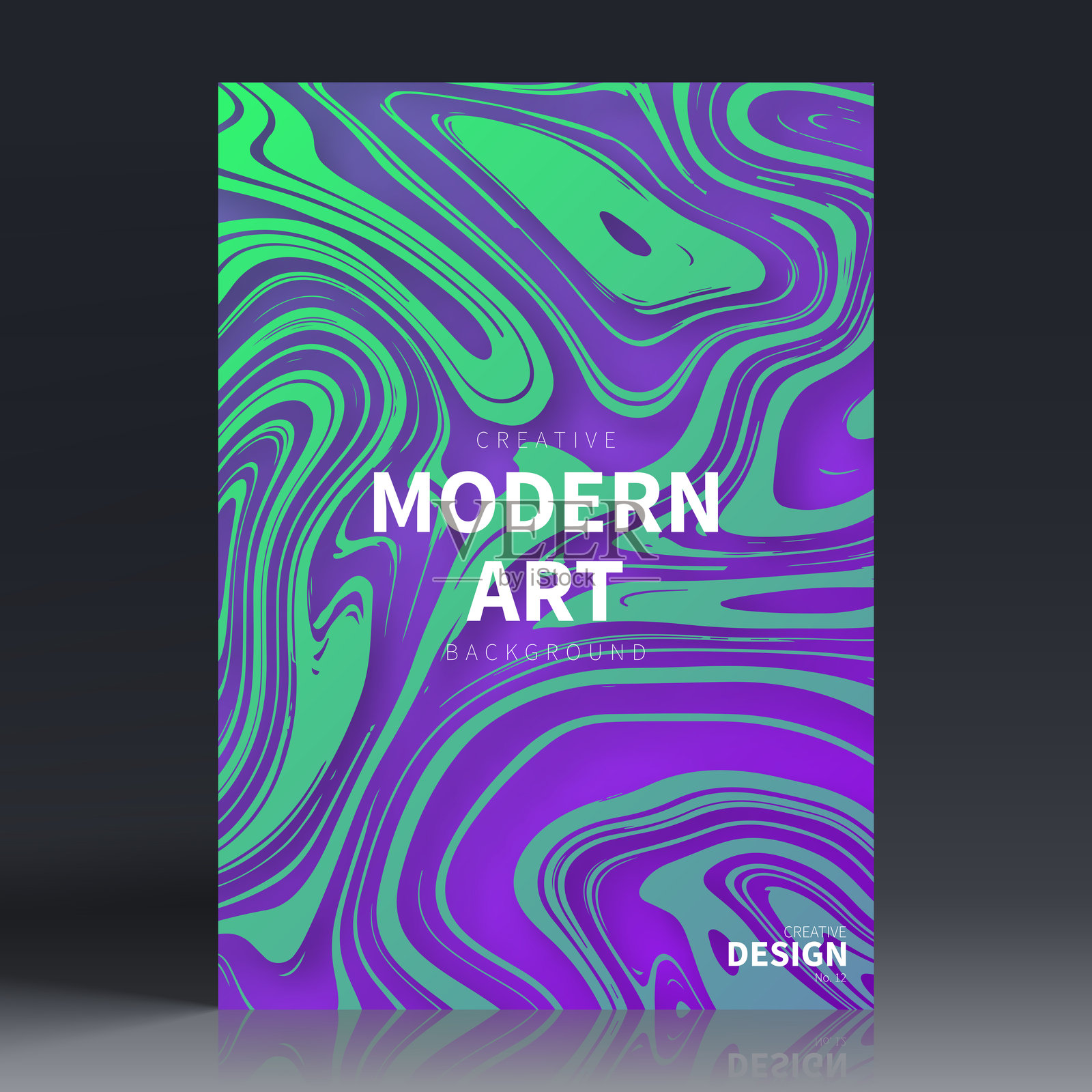 宣传册模板布局，紫色封面设计，商业年报，传单，杂志插画图片素材