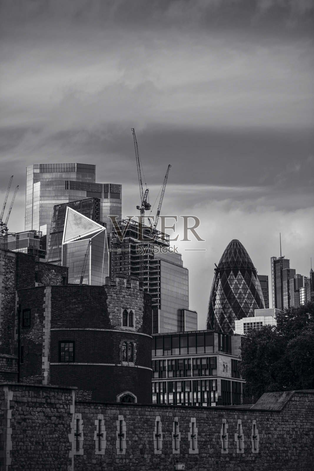 精选旅行摄影：伦敦新旧建筑照片摄影图片