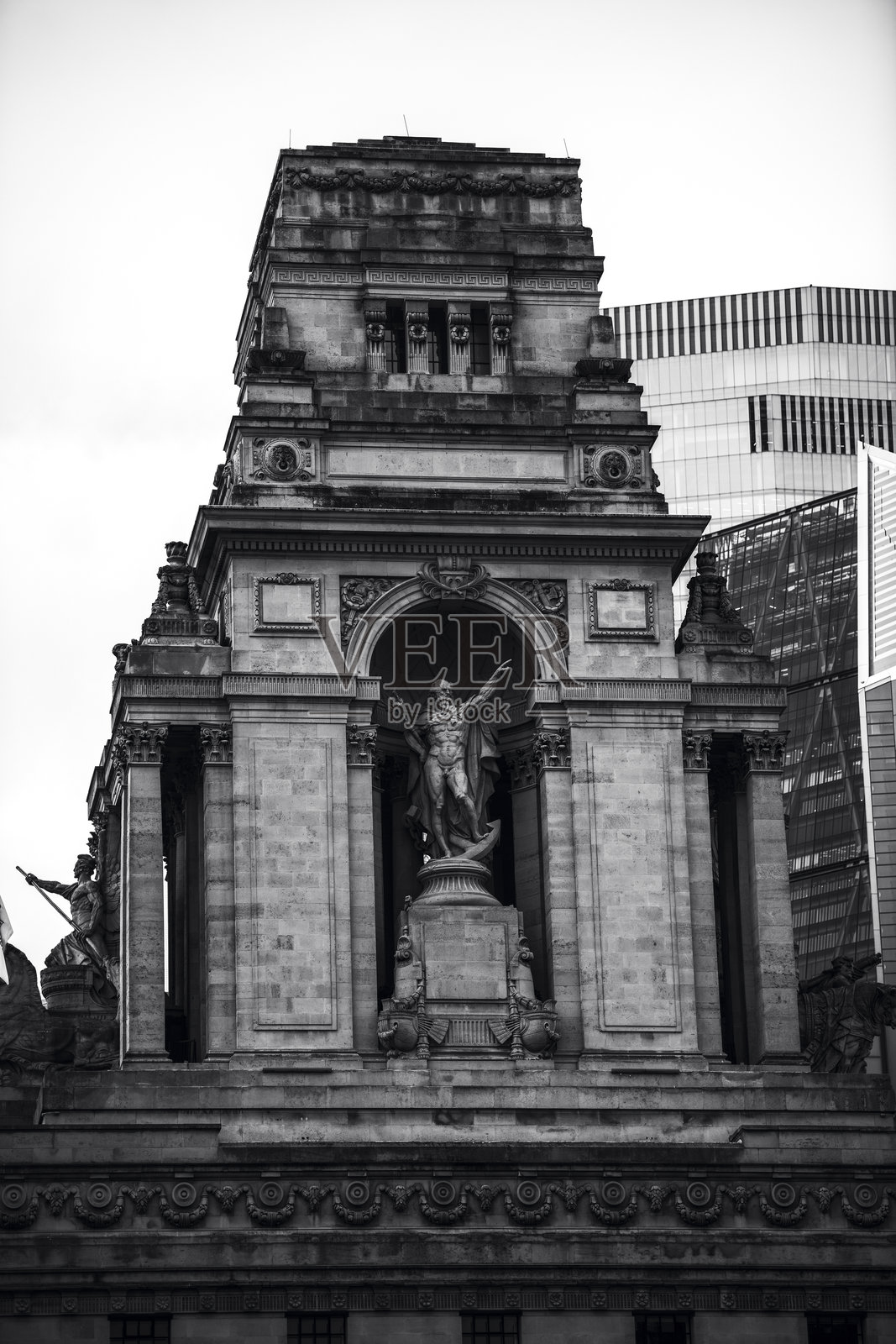 伦敦，旧建筑与新建筑的编辑旅行摄影照片摄影图片