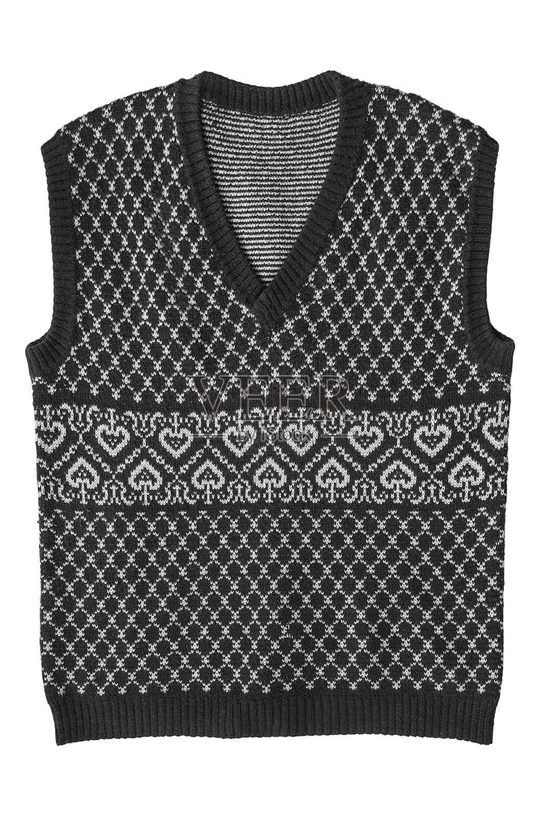 毛线背心，孤立照片摄影图片