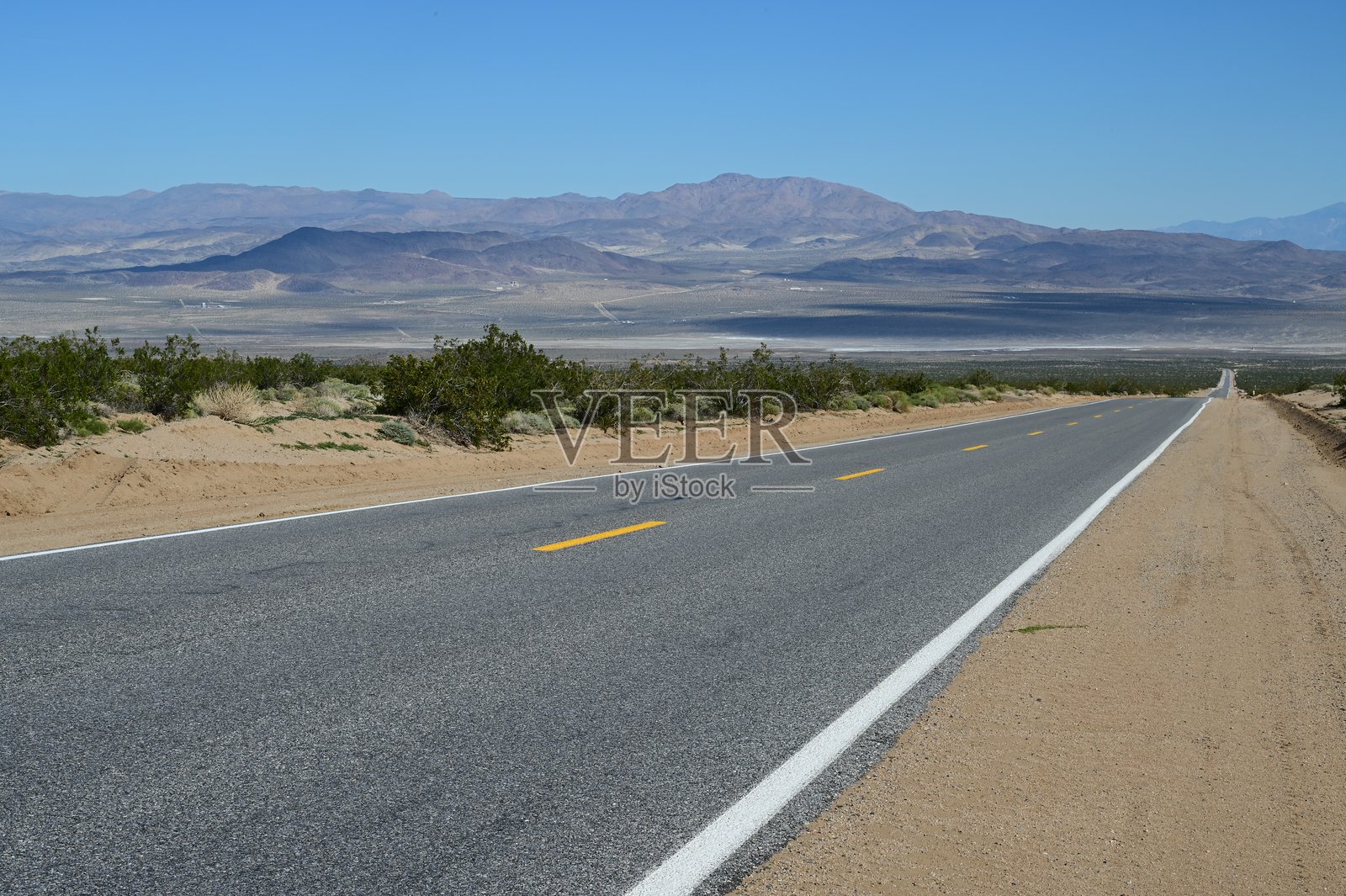 加利福尼亚州朗维尤的特罗纳178荒野公路照片摄影图片