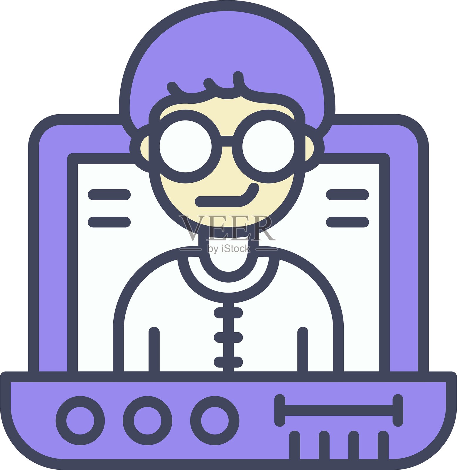 协调图标矢量元素插画图片素材