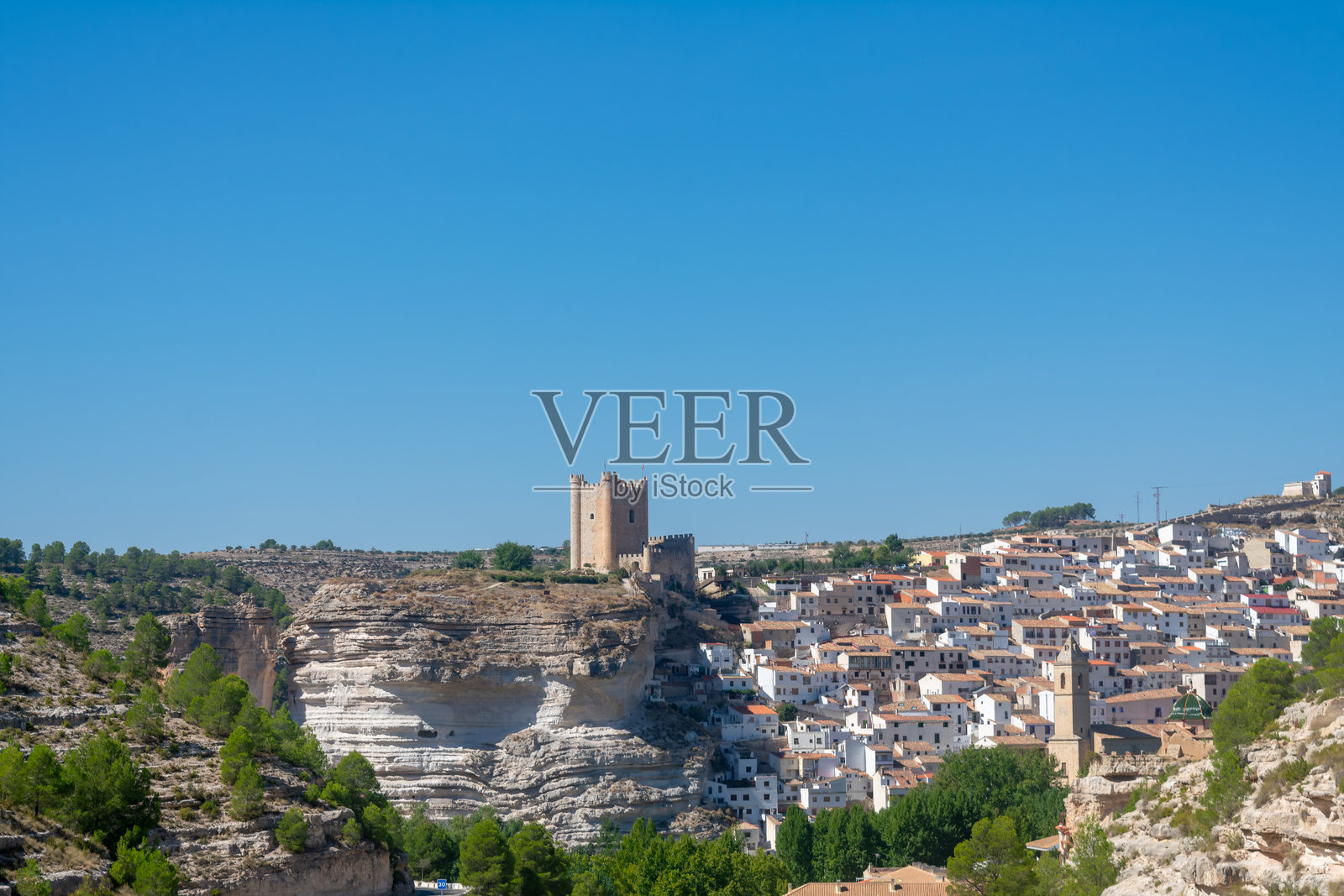 西班牙卡斯蒂利亚-拉曼恰自治区阿尔瓦塞特省的阿尔卡拉德尔儒克尔。欧洲。2025年10月10日照片摄影图片