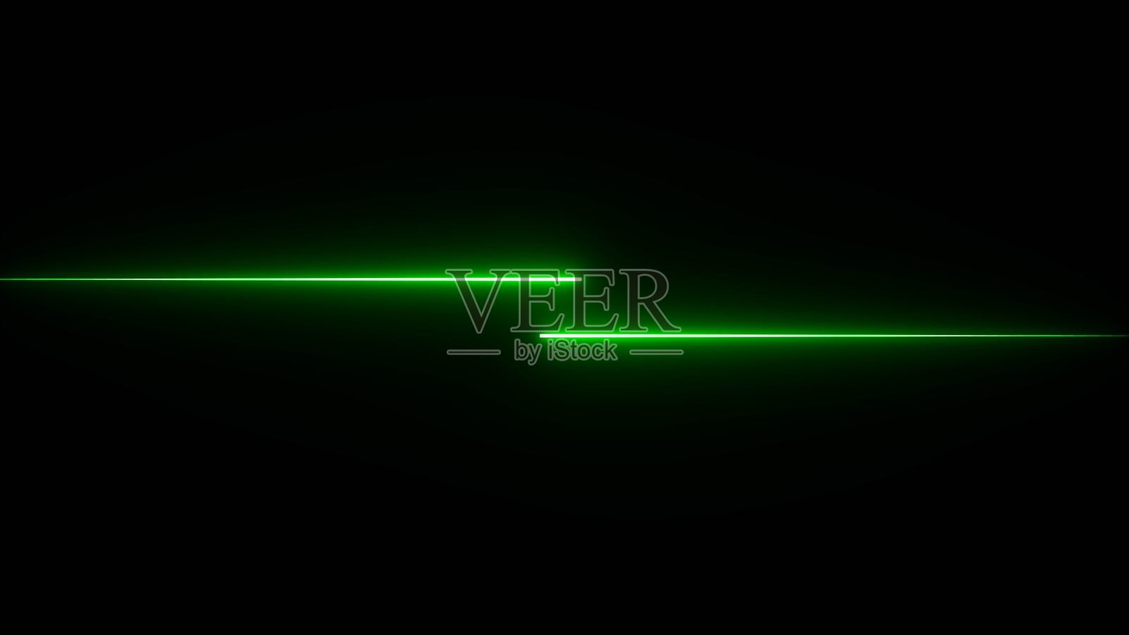 抽象霓虹线条图标插画与线条光效图标。黑色背景上的霓虹线条发光边框。照片摄影图片