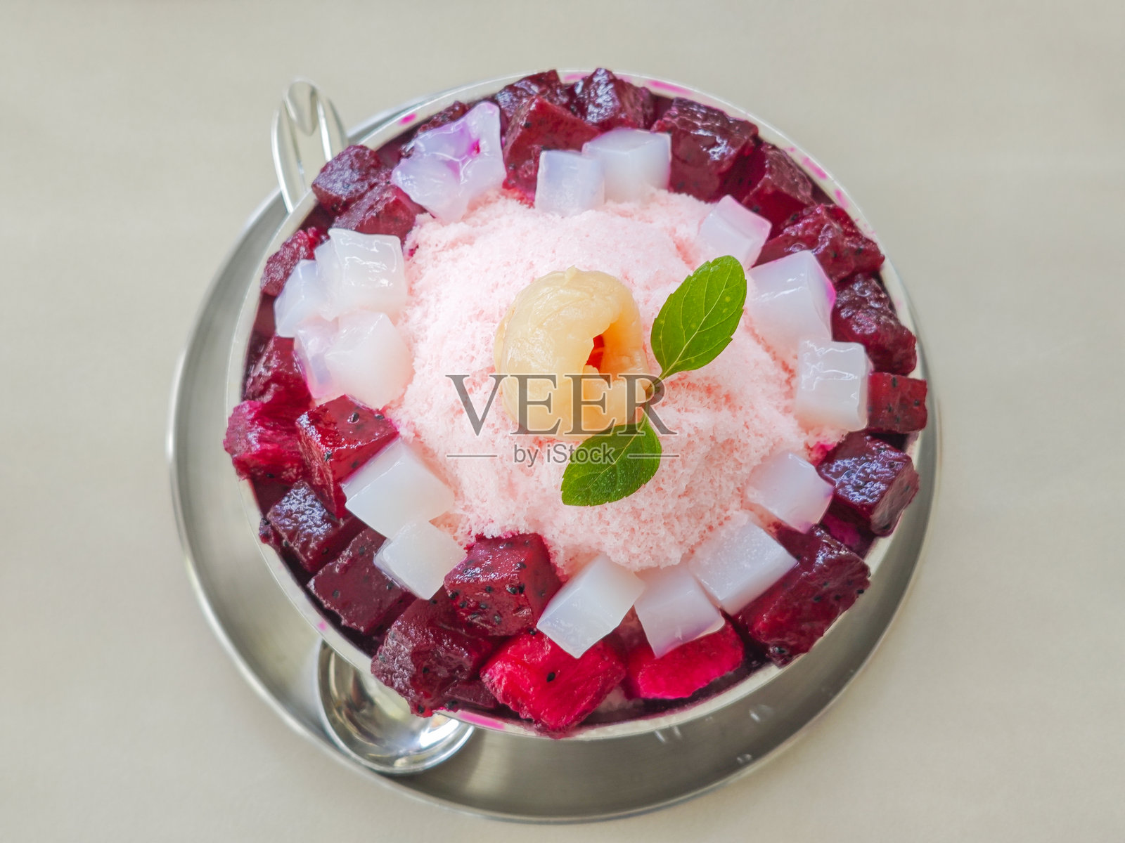 刨冰甜点照片摄影图片