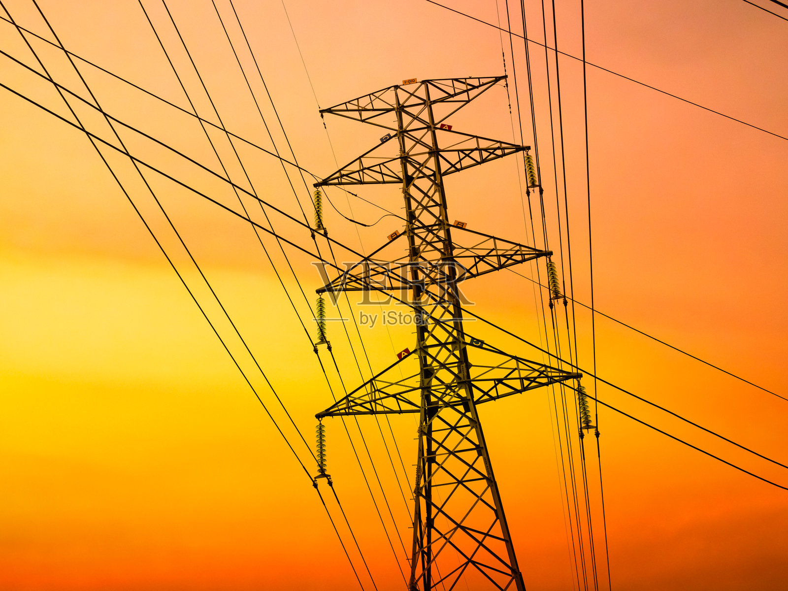 高压照片摄影图片