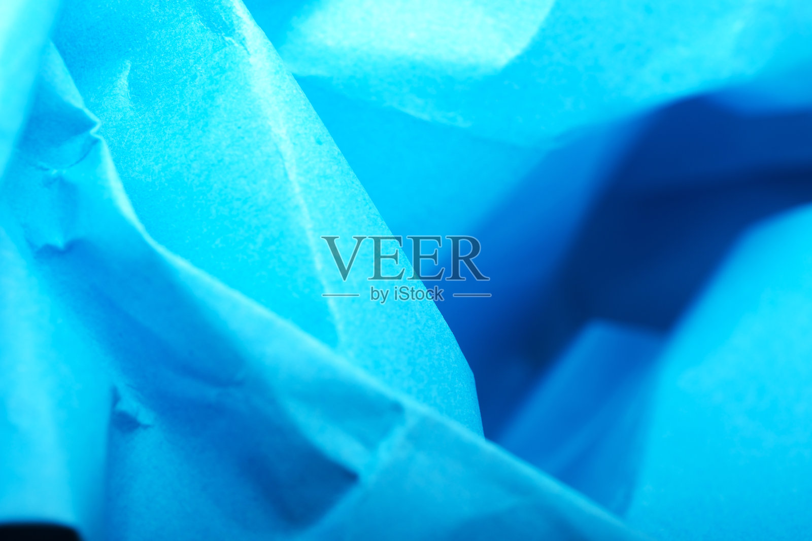 充满活力的蓝色纹理带来的酷炫氛围照片摄影图片