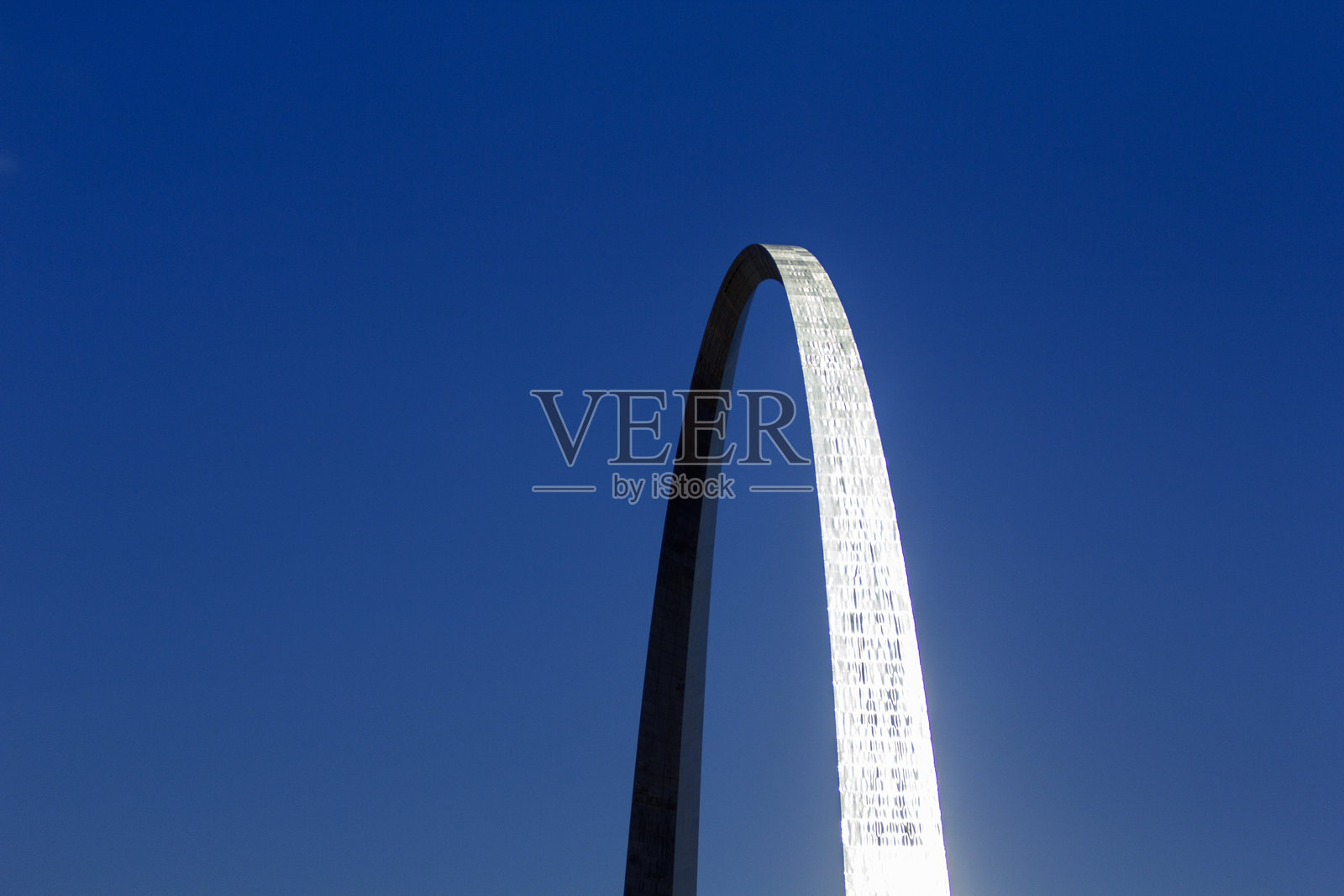 圣路易斯市的 the Gateway Arch（大拱门）照片摄影图片