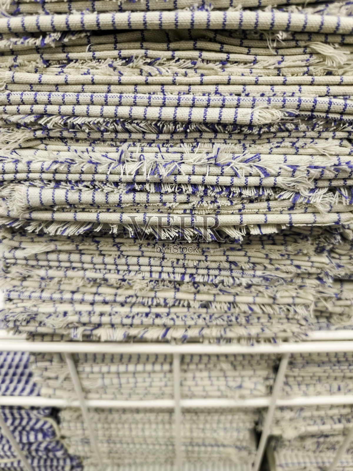 商店里的厨房毛巾照片摄影图片