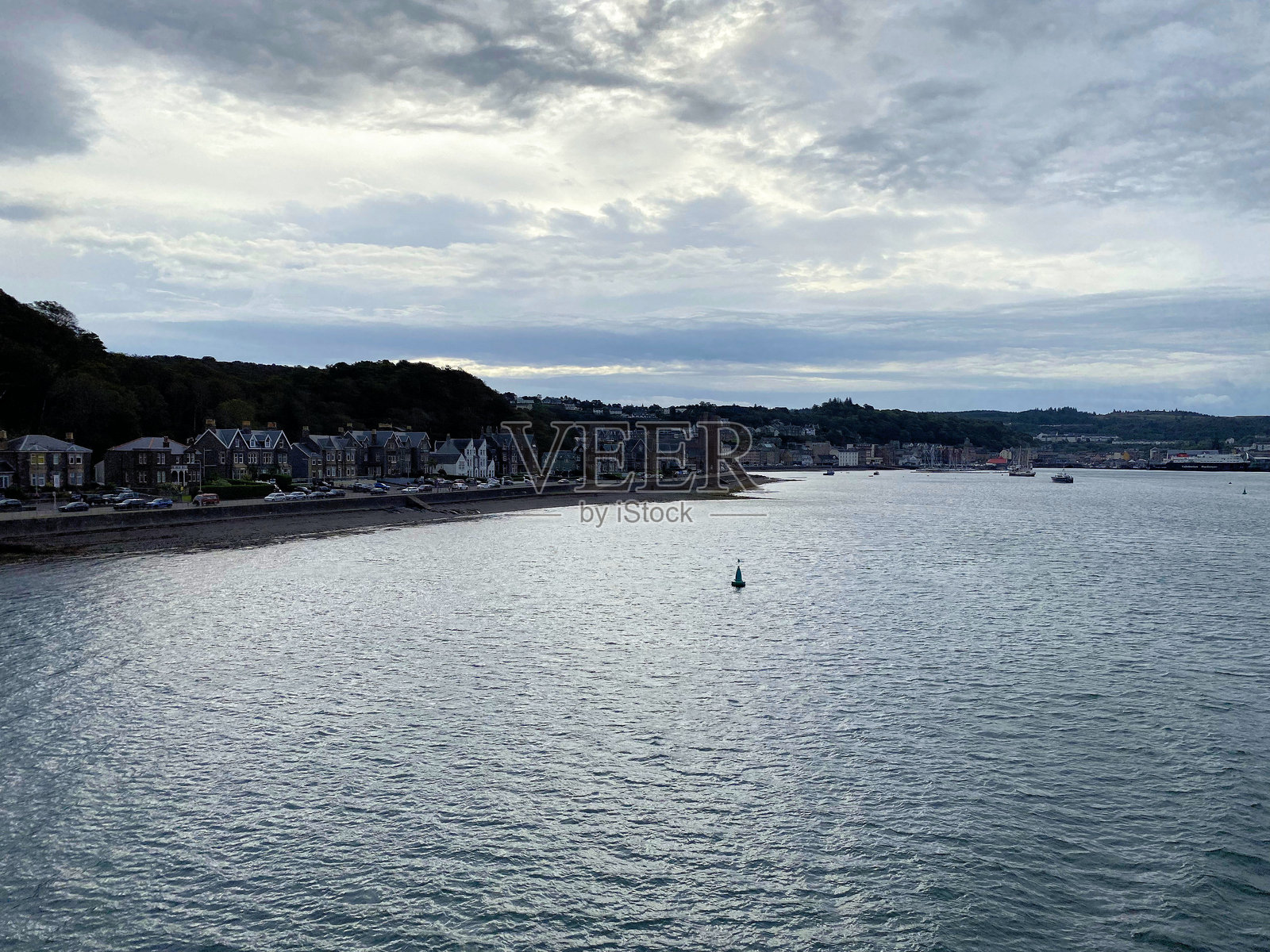 苏格兰奥本海岸线景观照片摄影图片